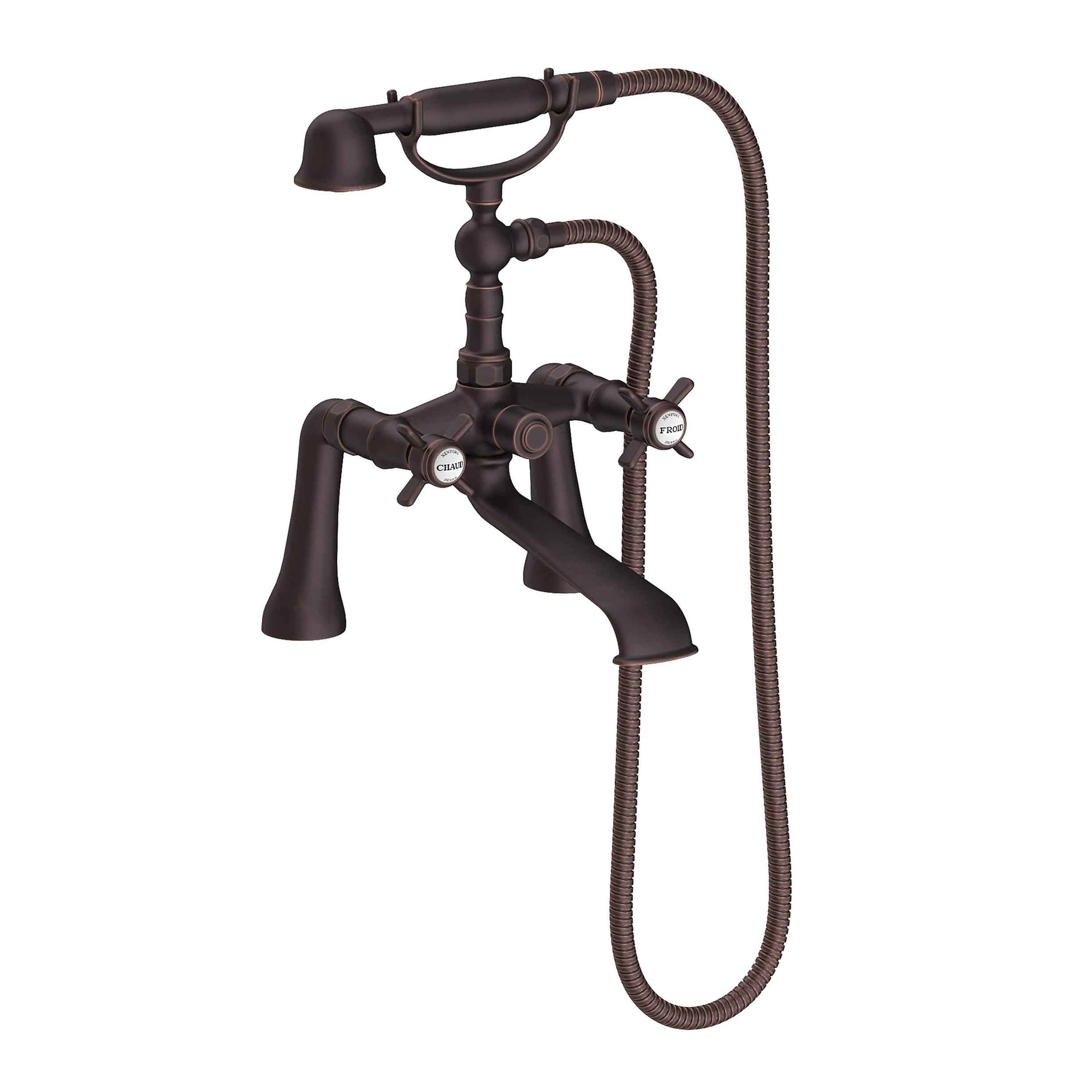 Newport Brass Fairfield Exposed Tub & Hand Shower Set - Deck Mount