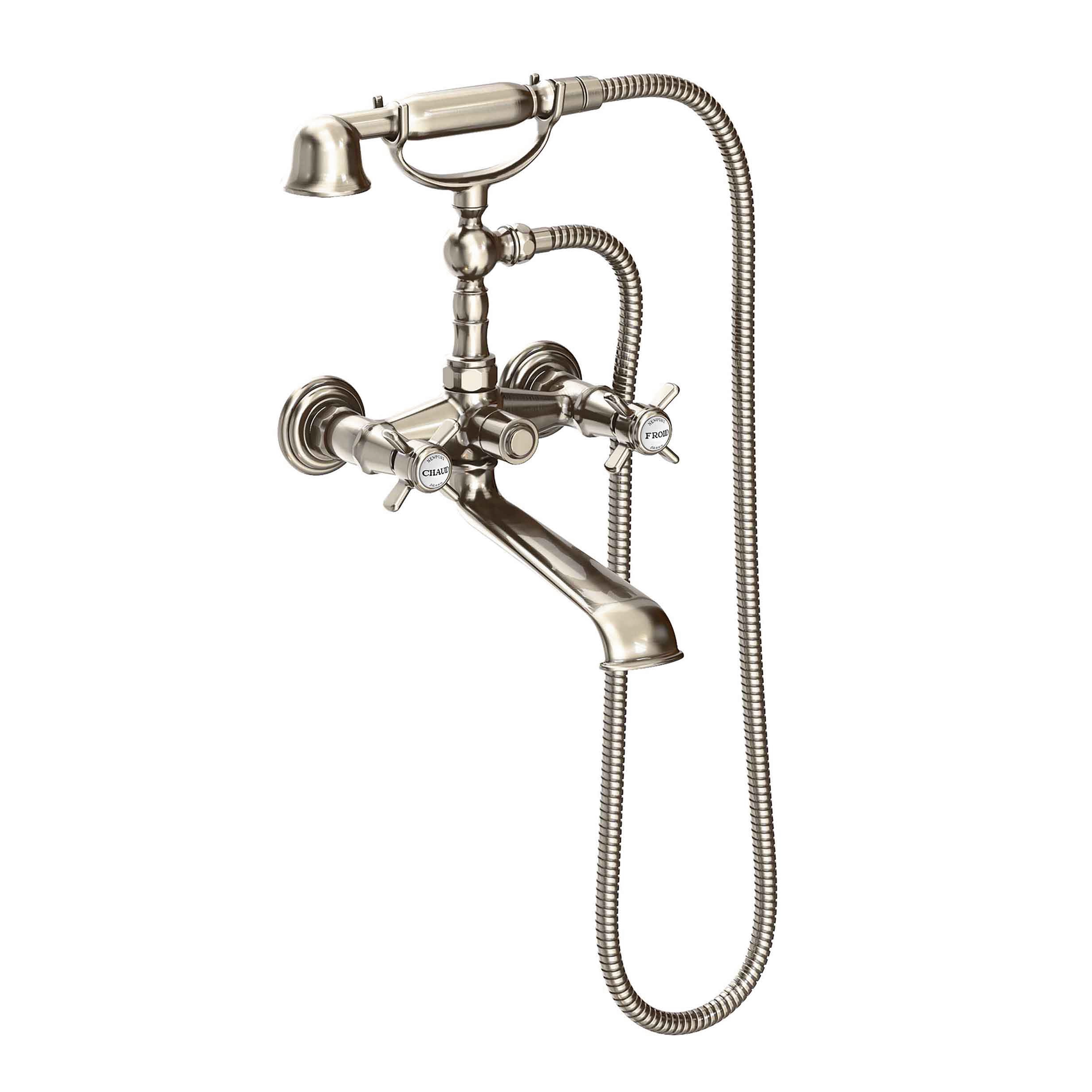 Newport Brass Fairfield Exposed Tub & Hand Shower Set - Wall Mount