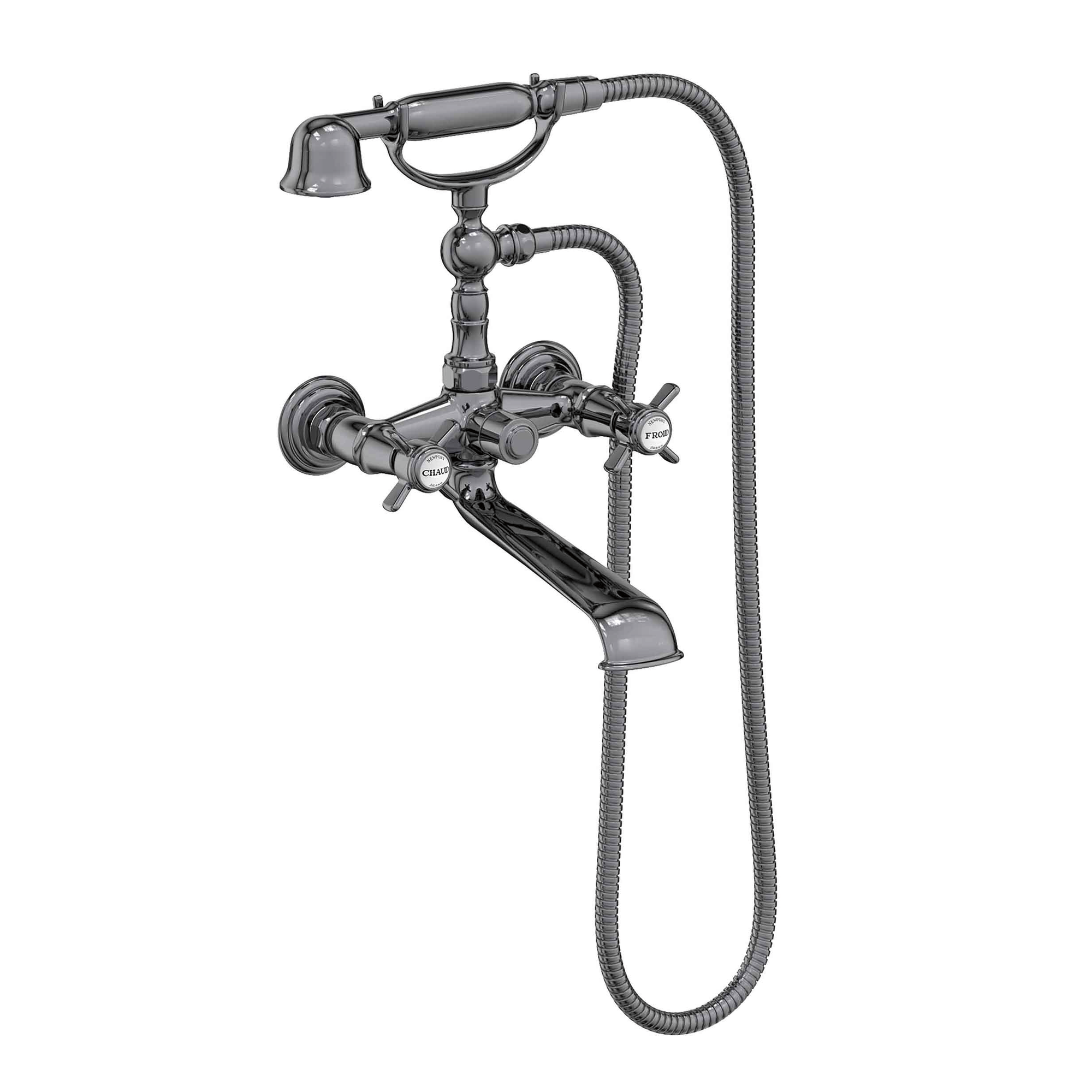 Newport Brass Fairfield Exposed Tub & Hand Shower Set - Wall Mount