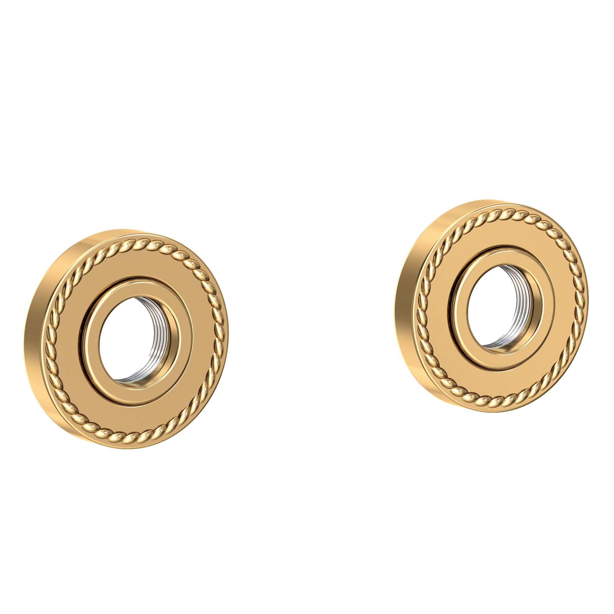 Newport Brass Amisa Grab Bar Decorative Rings & Mounting Kit