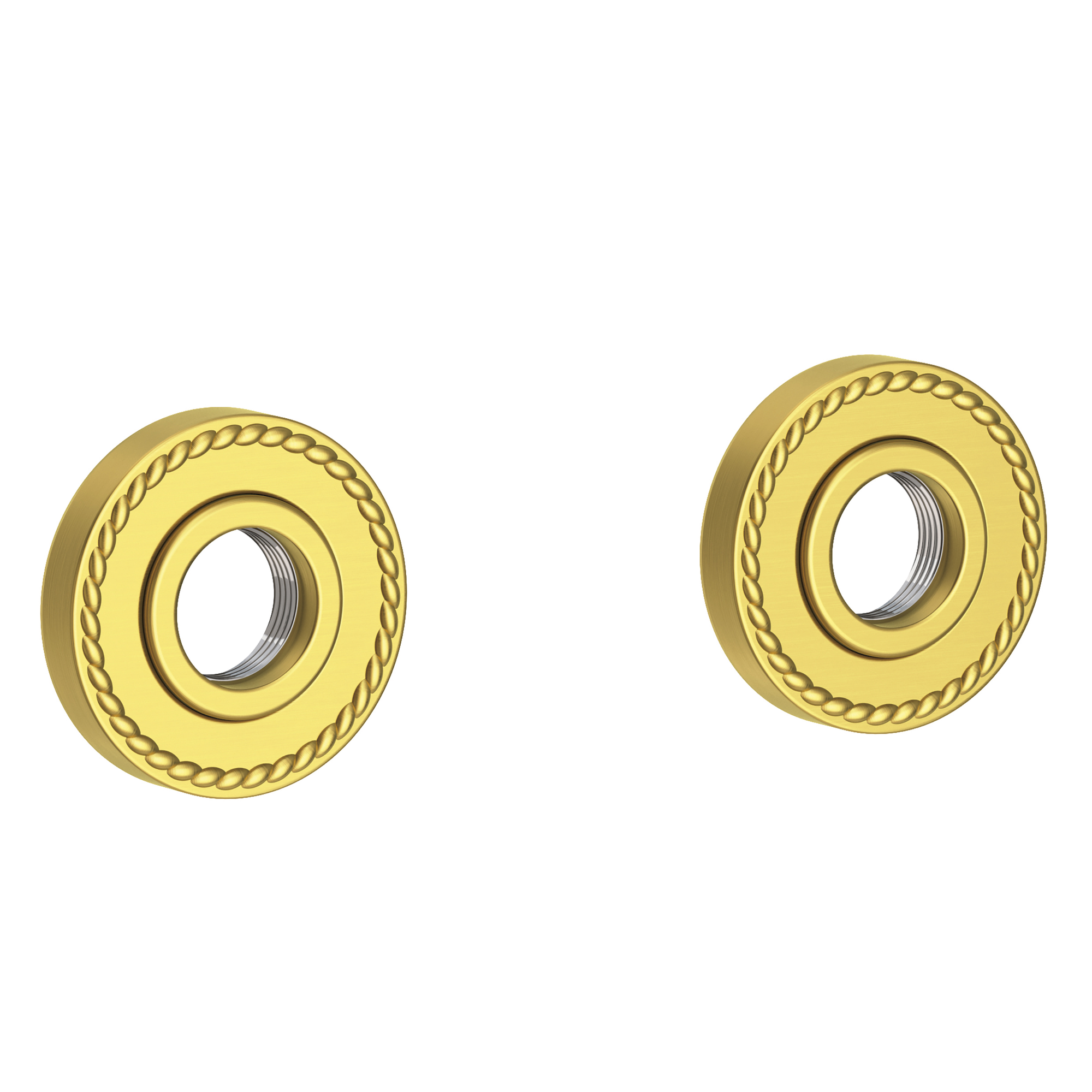 Newport Brass Amisa Grab Bar Decorative Rings & Mounting Kit
