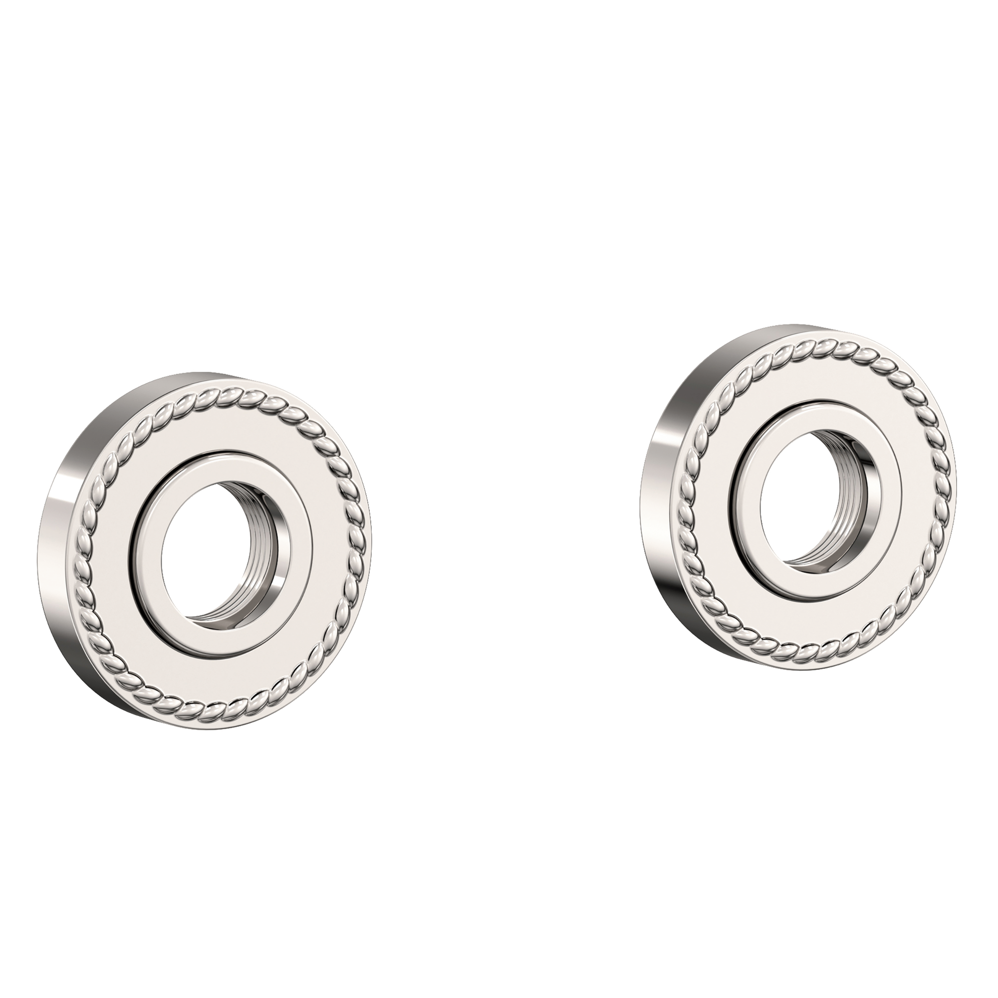 Newport Brass Amisa Grab Bar Decorative Rings & Mounting Kit