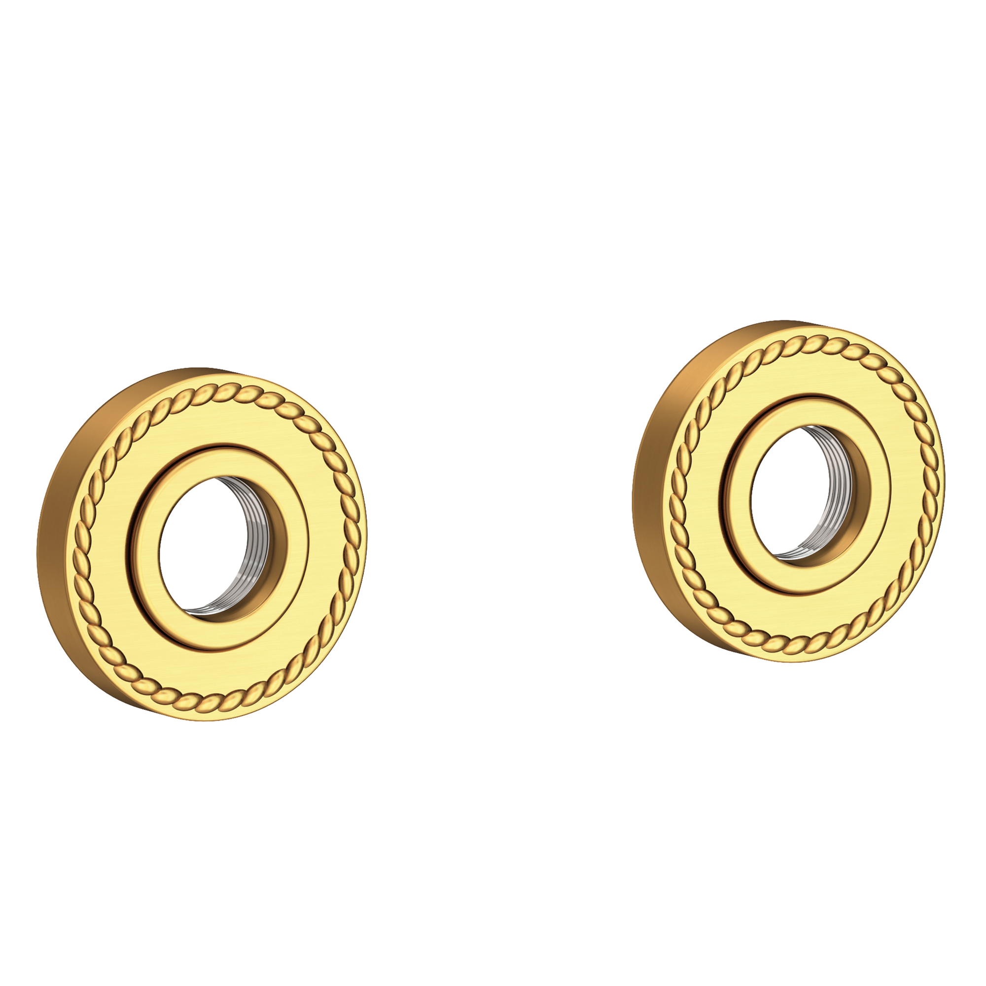 Newport Brass Amisa Grab Bar Decorative Rings & Mounting Kit
