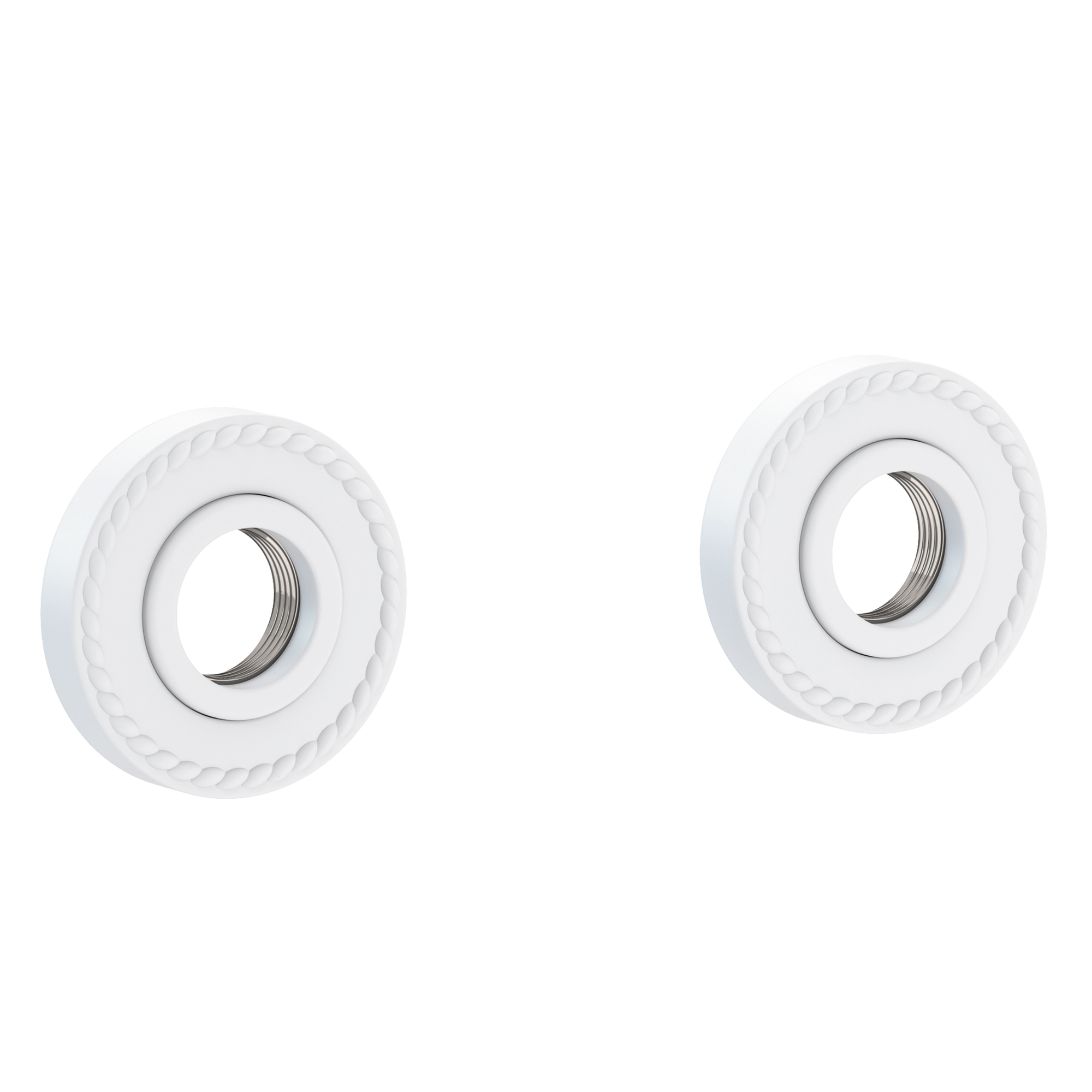 Newport Brass Amisa Grab Bar Decorative Rings & Mounting Kit
