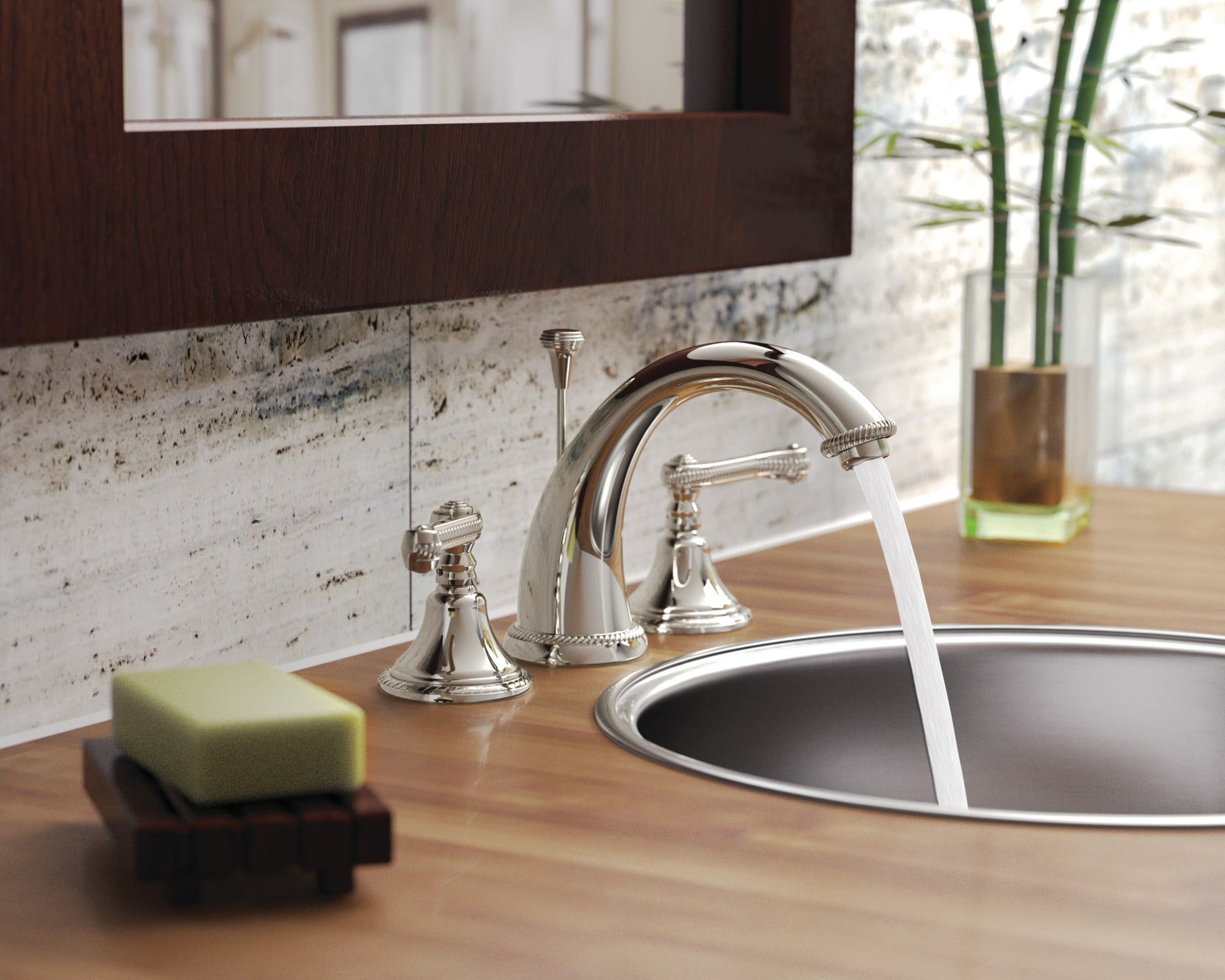 Newport Brass Amisa Widespread Lavatory Faucet 1020