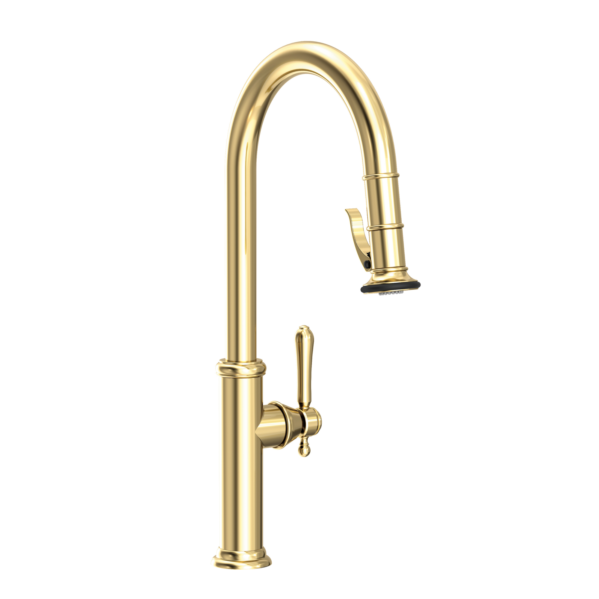 Newport Brass Chesterfield® Pull-Down Kitchen Faucet - Trigger Spray