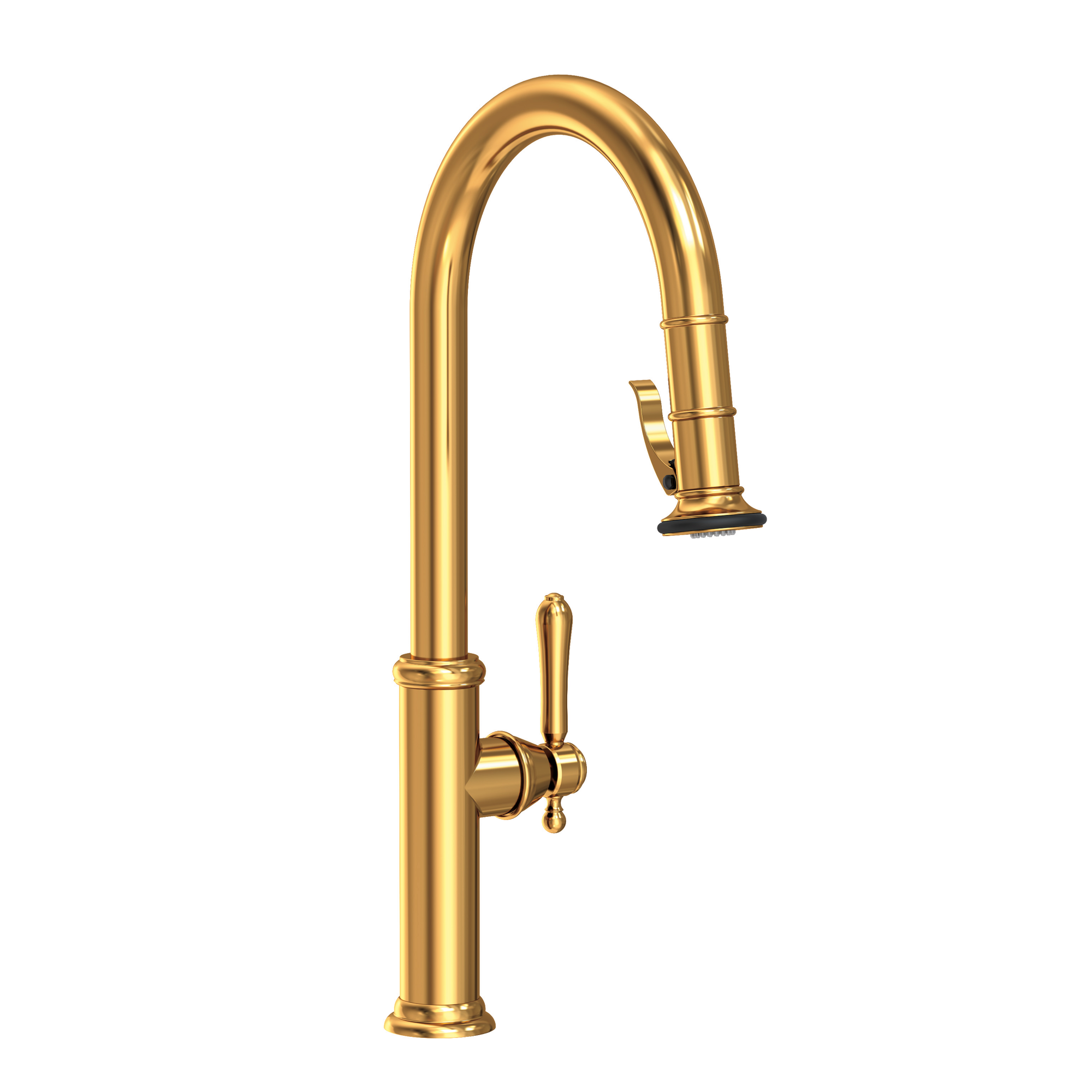 Newport Brass Chesterfield® Pull-Down Kitchen Faucet - Trigger Spray