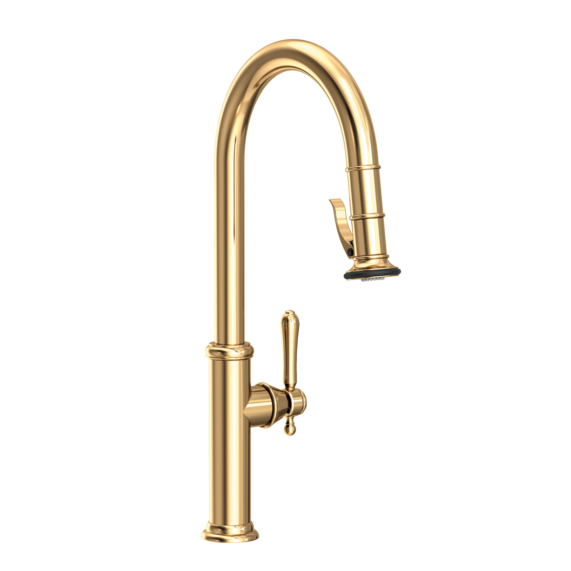 Newport Brass Chesterfield® Pull-Down Kitchen Faucet - Trigger Spray