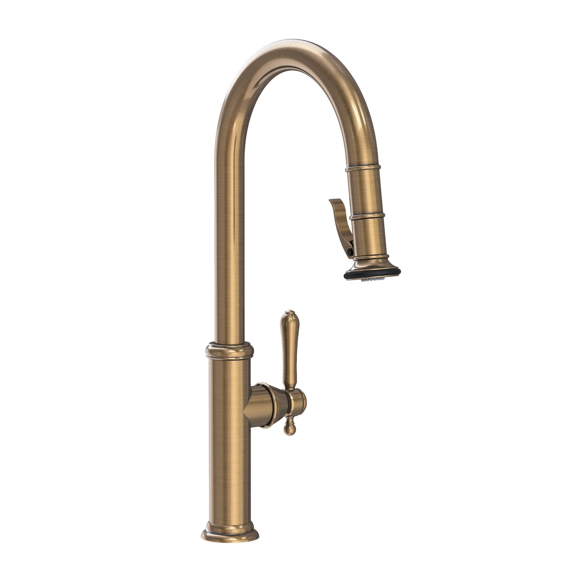 Newport Brass Chesterfield® Pull-Down Kitchen Faucet - Trigger Spray