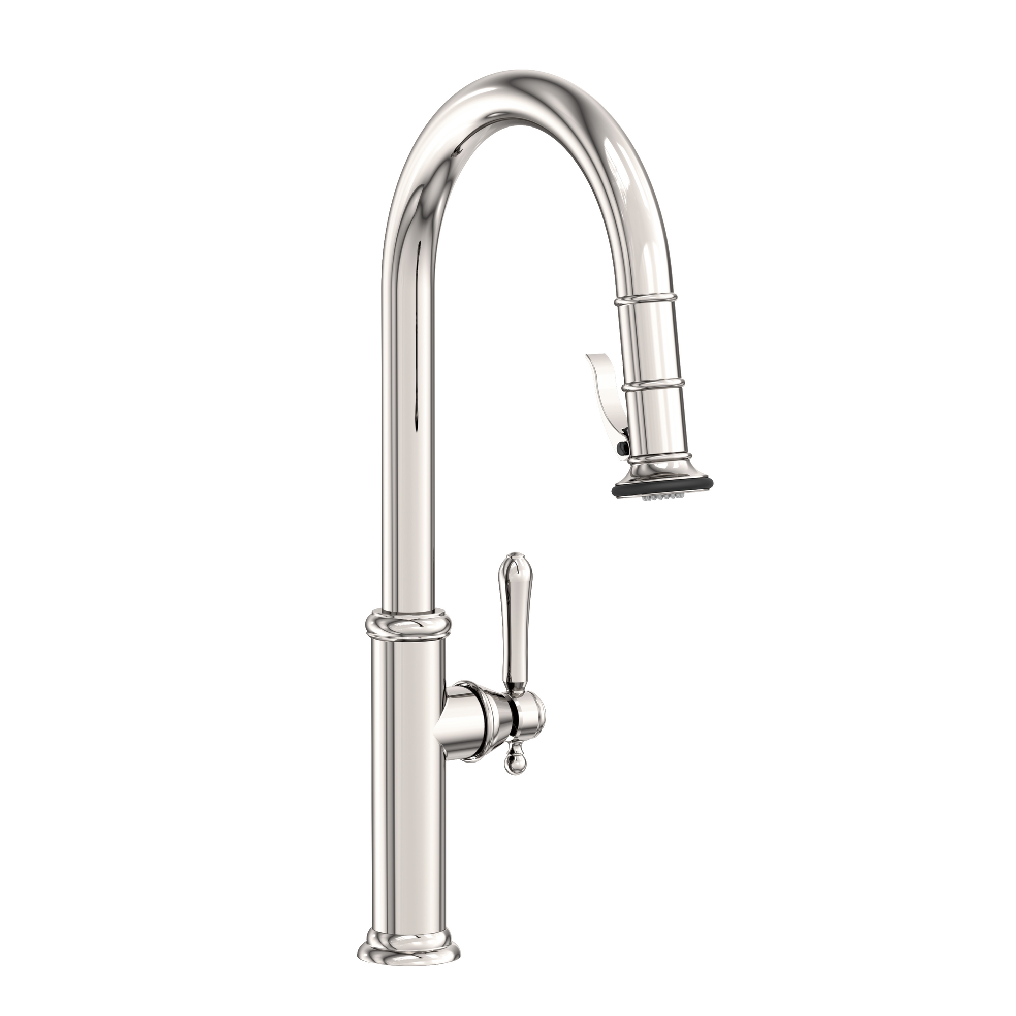 Newport Brass Chesterfield® Pull-Down Kitchen Faucet - Trigger Spray