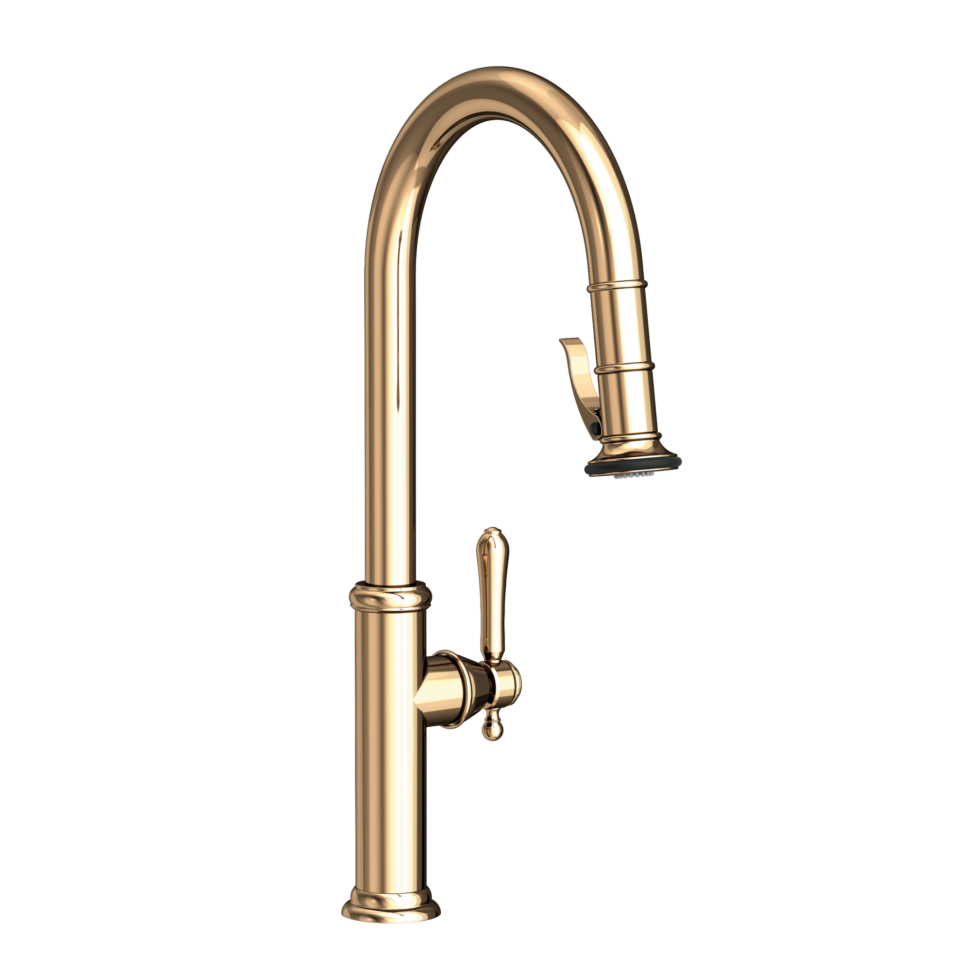 Newport Brass Chesterfield® Pull-Down Kitchen Faucet - Trigger Spray