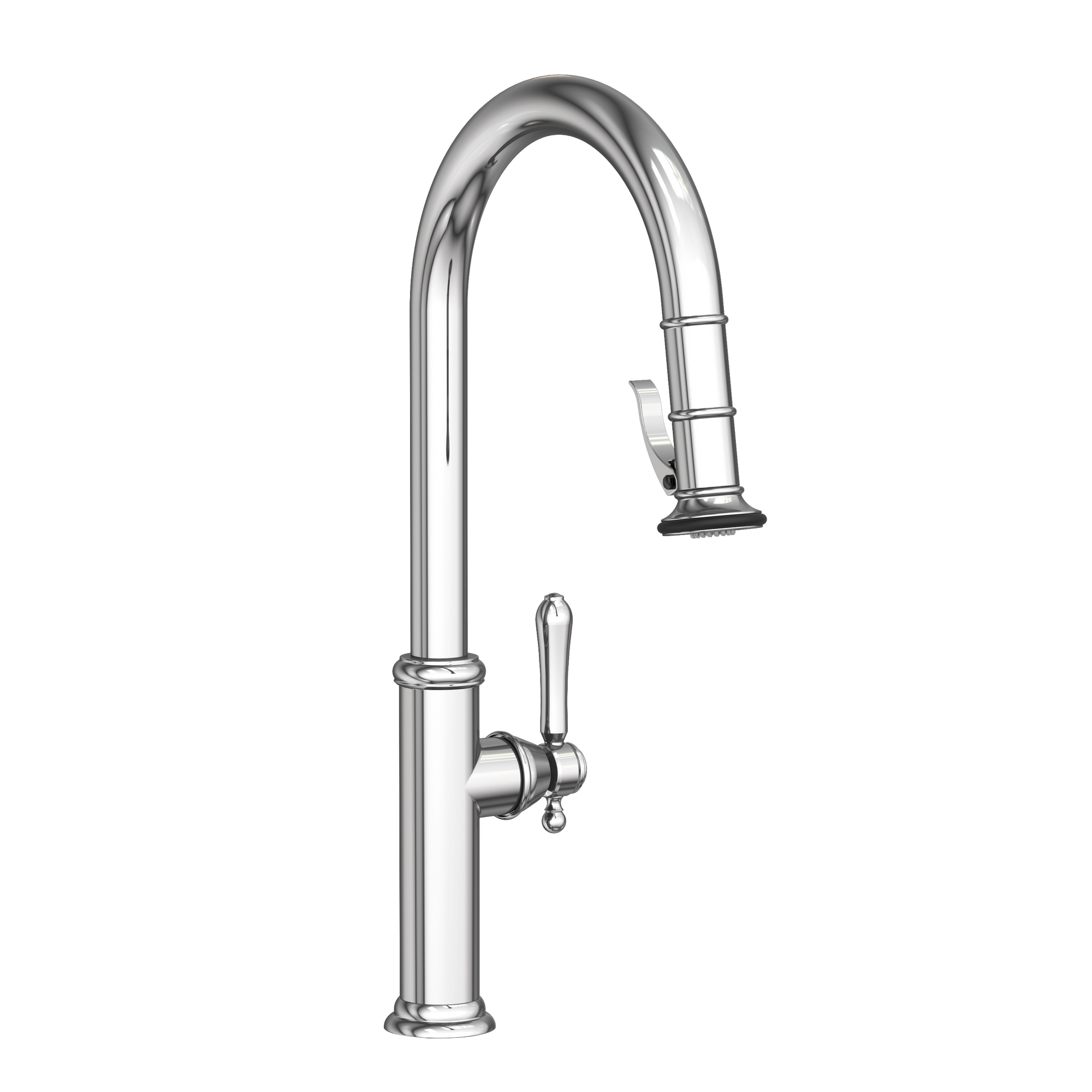 Newport Brass Chesterfield® Pull-Down Kitchen Faucet - Trigger Spray