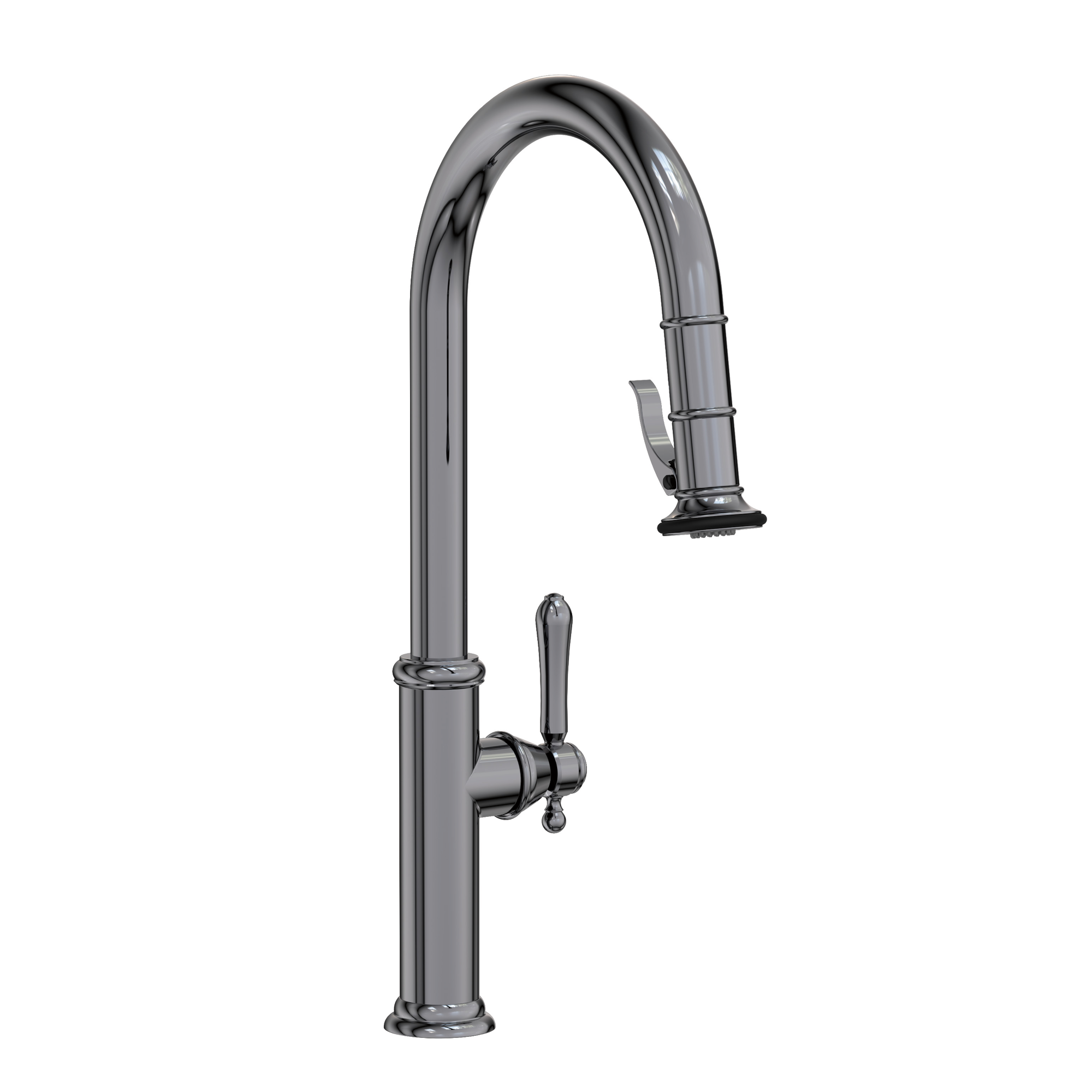 Newport Brass Chesterfield® Pull-Down Kitchen Faucet - Trigger Spray