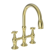 Newport Brass Chesterfield® Kitchen Bridge Pull-Down Faucet