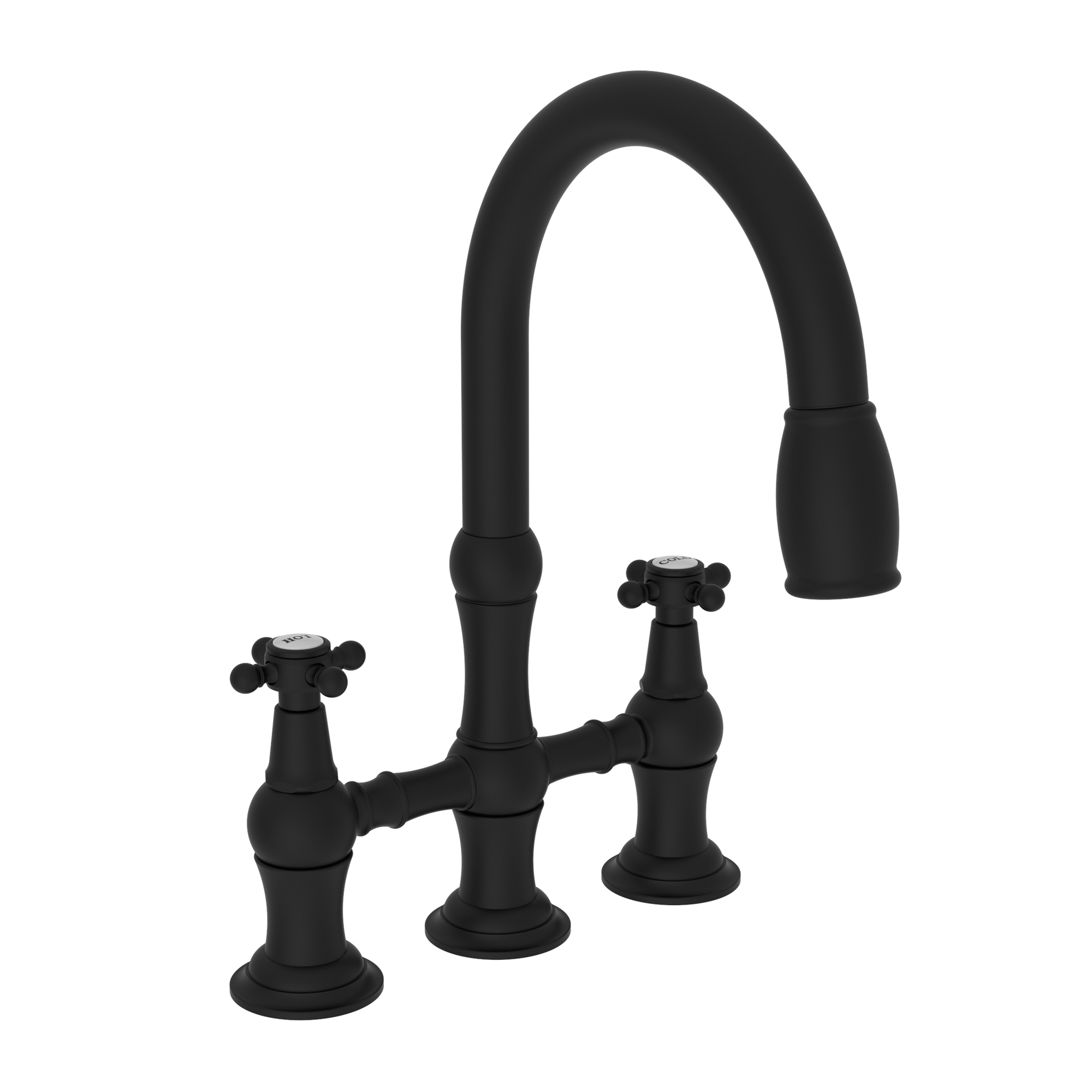 Newport Brass Chesterfield® Kitchen Bridge Pull-Down Faucet