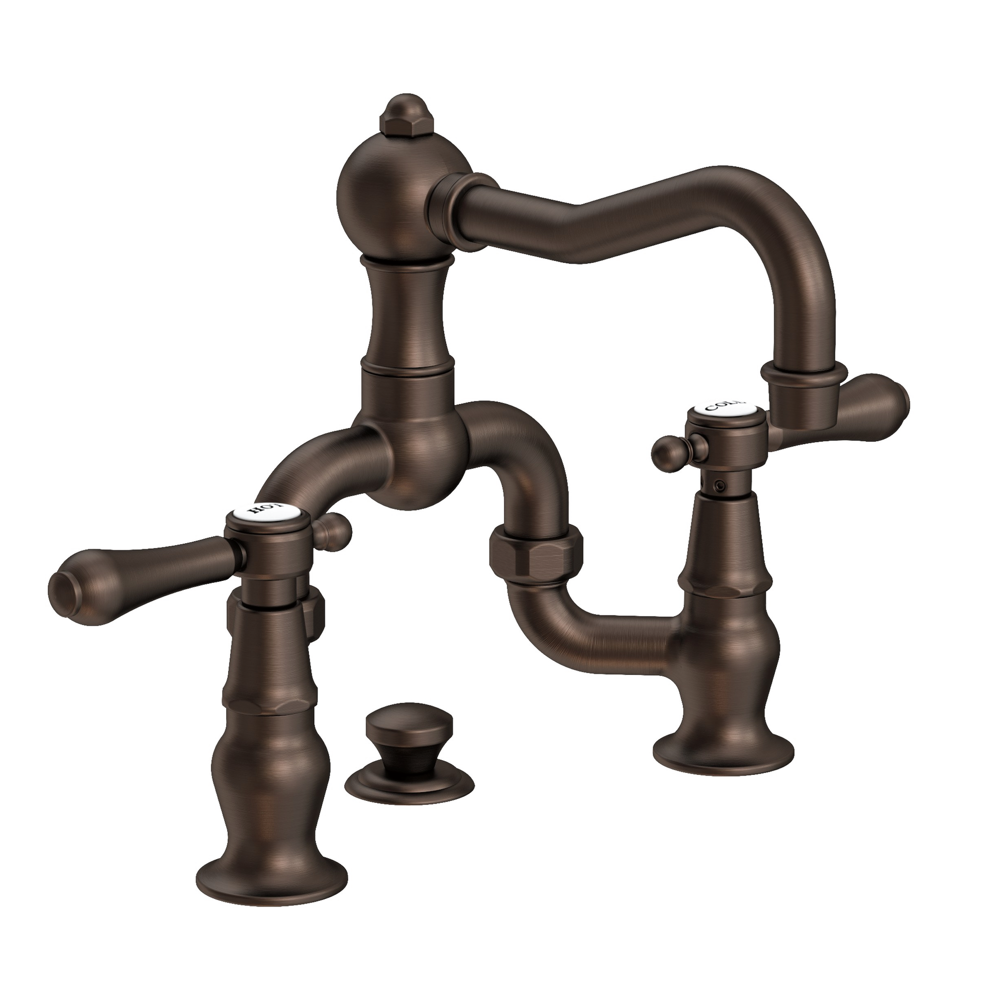 Newport Brass Chesterfield® Lavatory Bridge Faucet