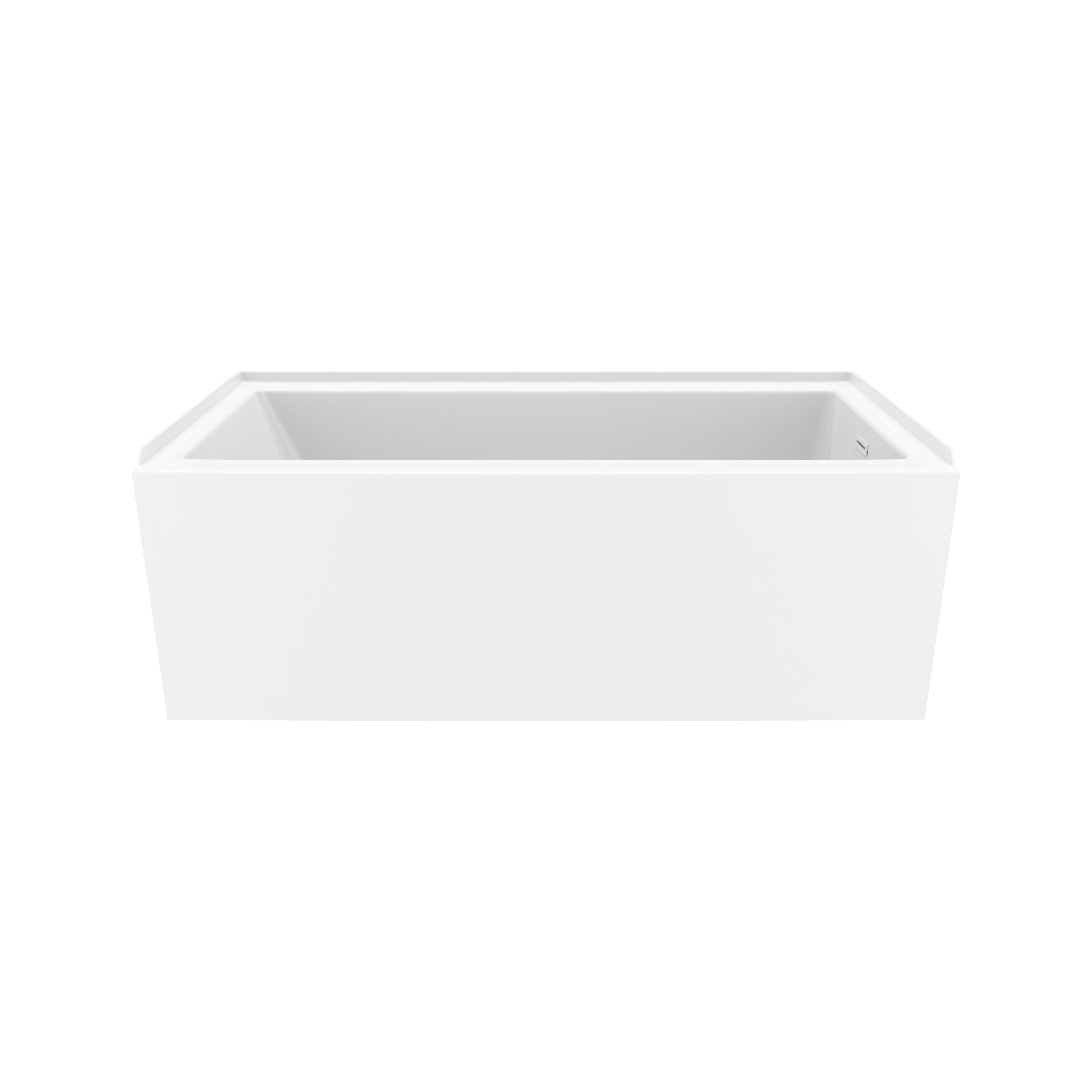 Maax Bosca 6030 IFS AFR Acrylic Alcove Bathtub with Linear Overflow