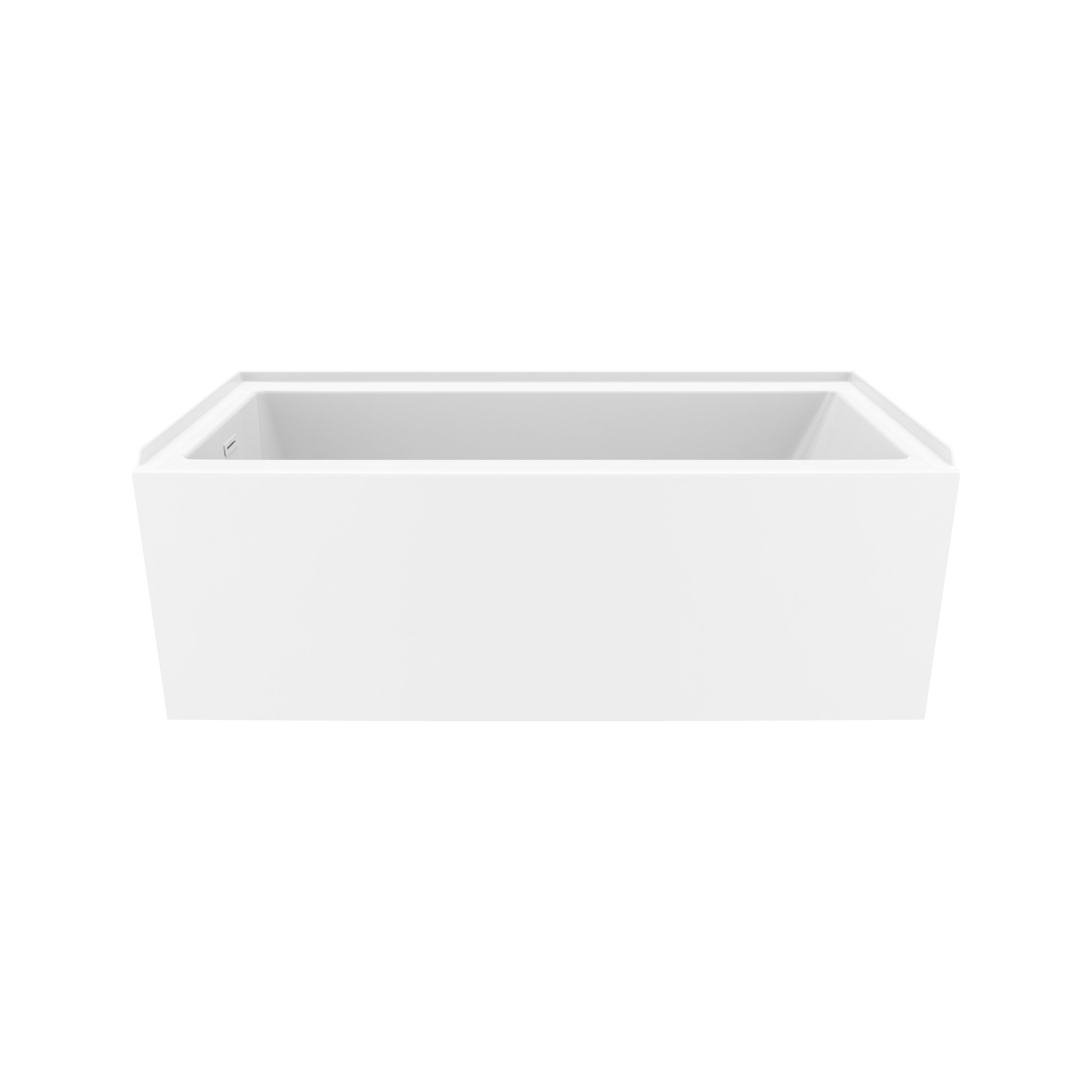 Maax Bosca 6030 IFS AFR Acrylic Alcove Bathtub with Linear Overflow