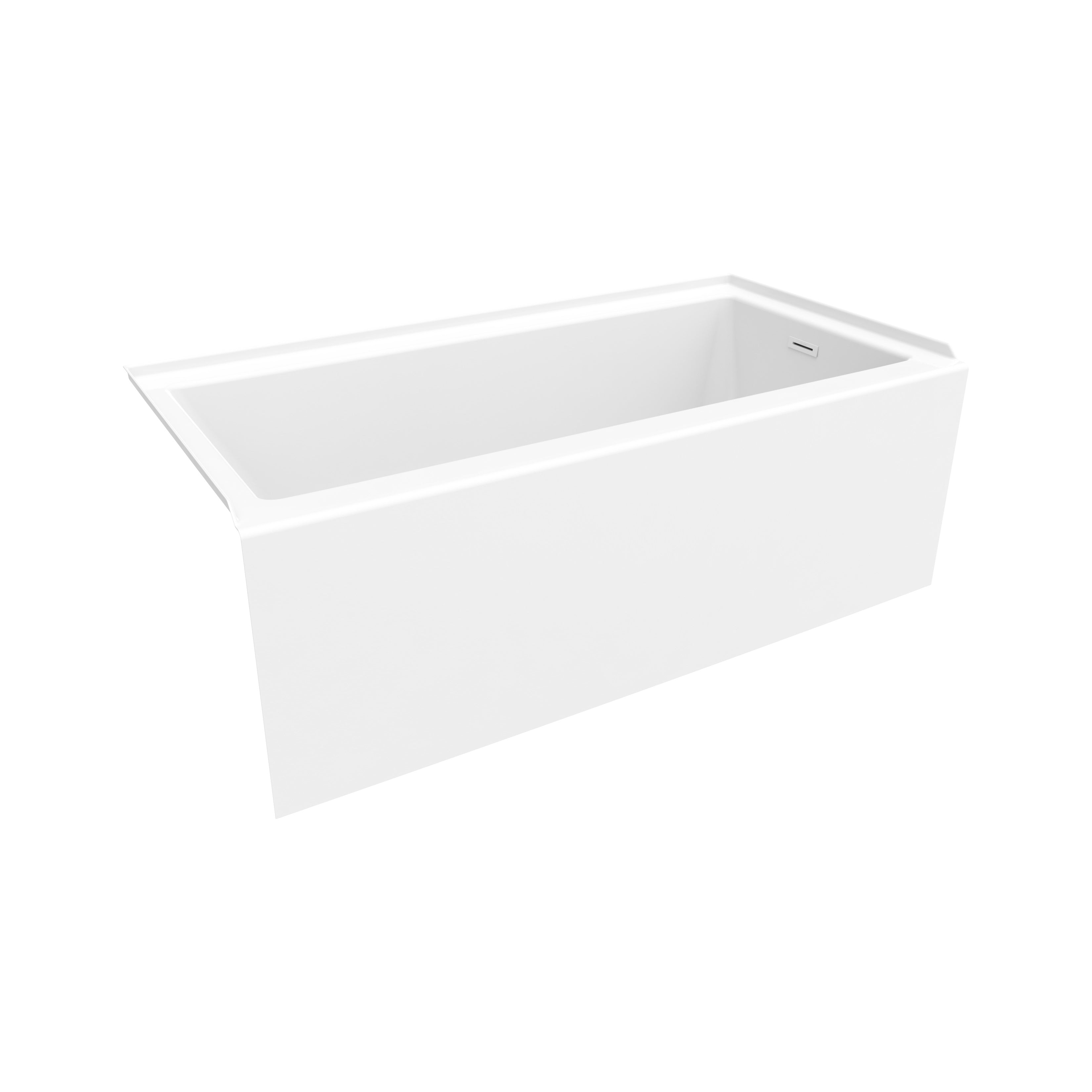 Maax Bosca 6030 IFS AFR Acrylic Alcove Bathtub with Linear Overflow