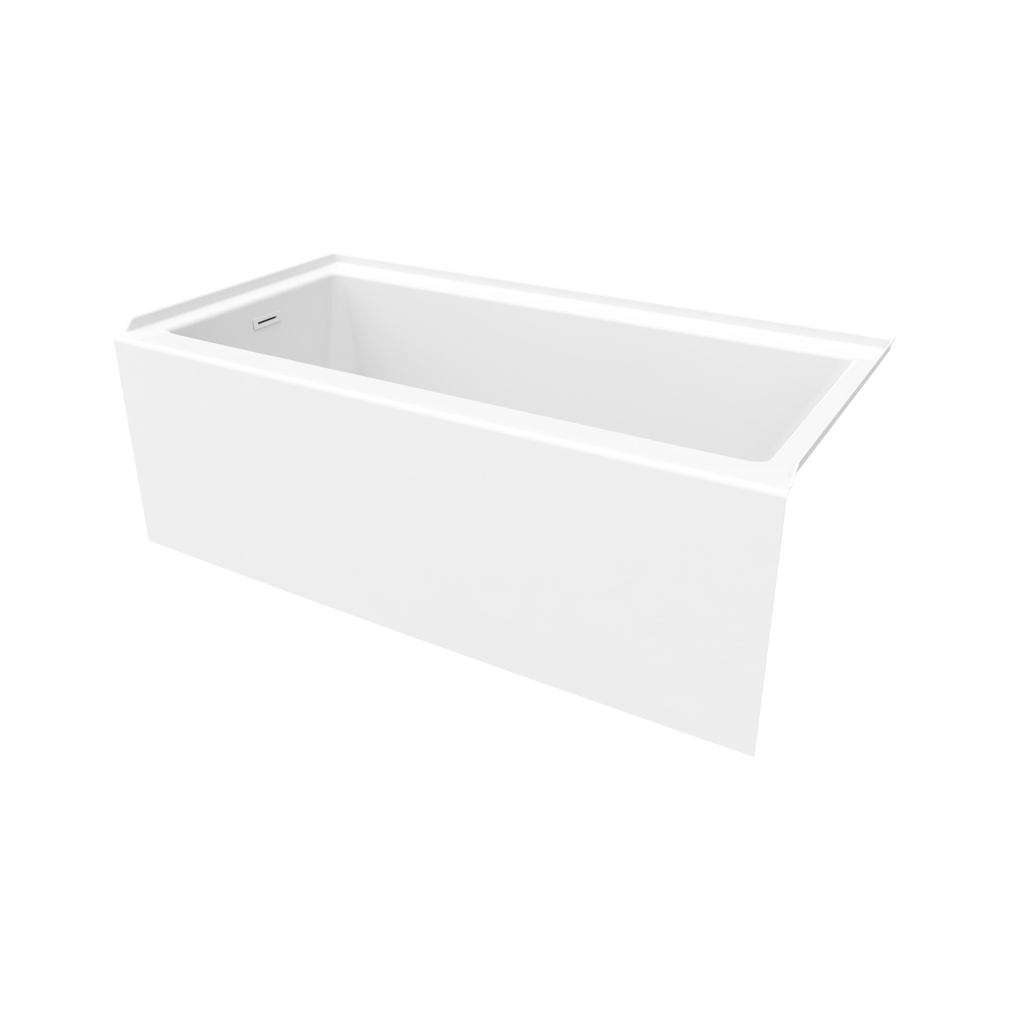Maax Bosca 6030 IFS AFR Acrylic Alcove Bathtub with Linear Overflow