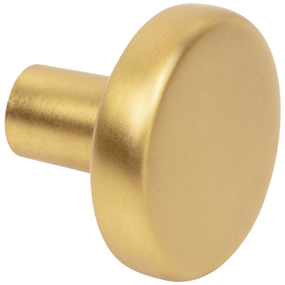 Hardware Resources 1-1/4" Diameter Satin Nickel Gibson Cabinet Knob