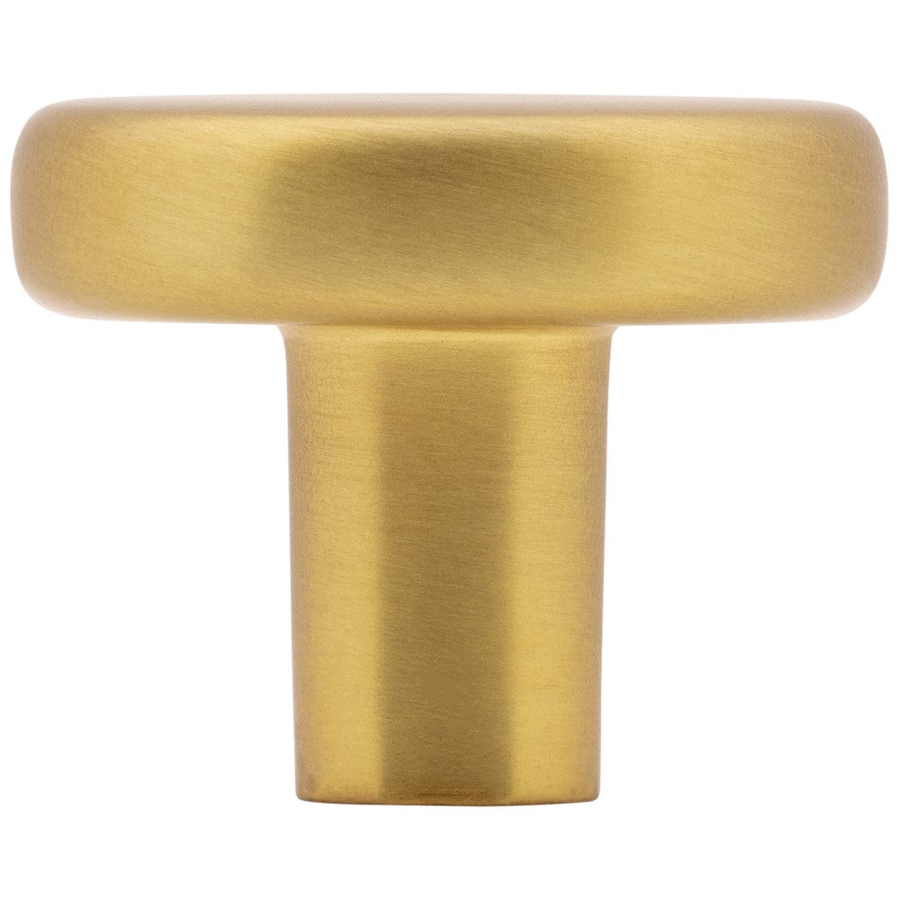 Hardware Resources 1-1/4" Diameter Satin Nickel Gibson Cabinet Knob