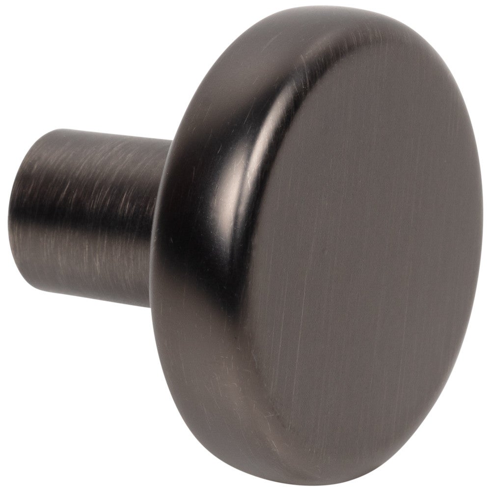 Hardware Resources 1-1/4" Diameter Satin Nickel Gibson Cabinet Knob
