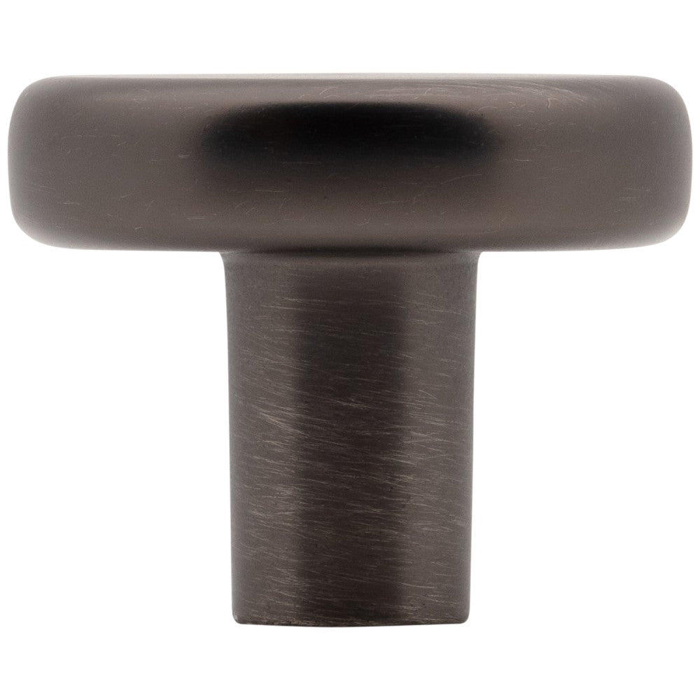 Hardware Resources 1-1/4" Diameter Satin Nickel Gibson Cabinet Knob