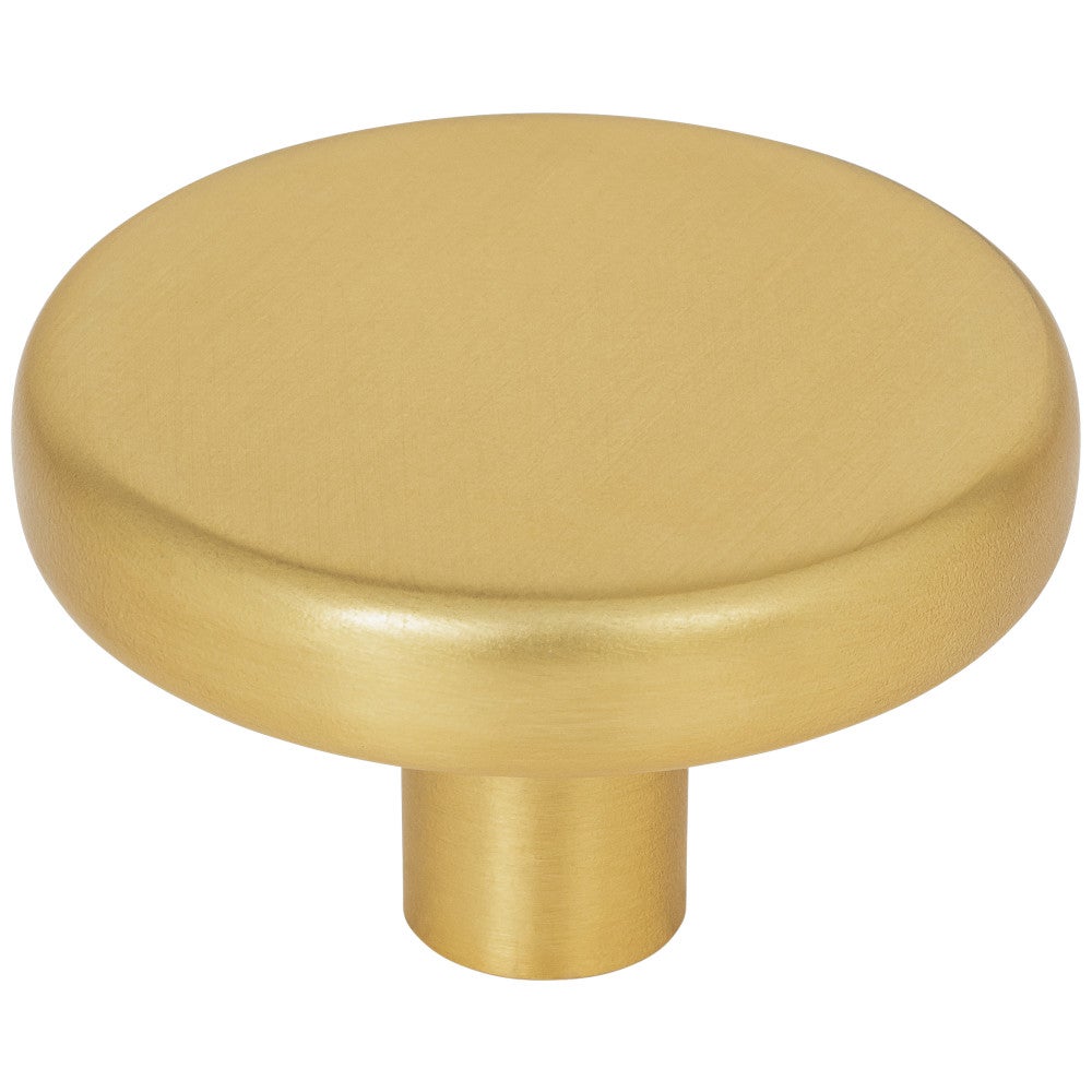 Hardware Resources 1-1/4" Diameter Satin Nickel Gibson Cabinet Knob