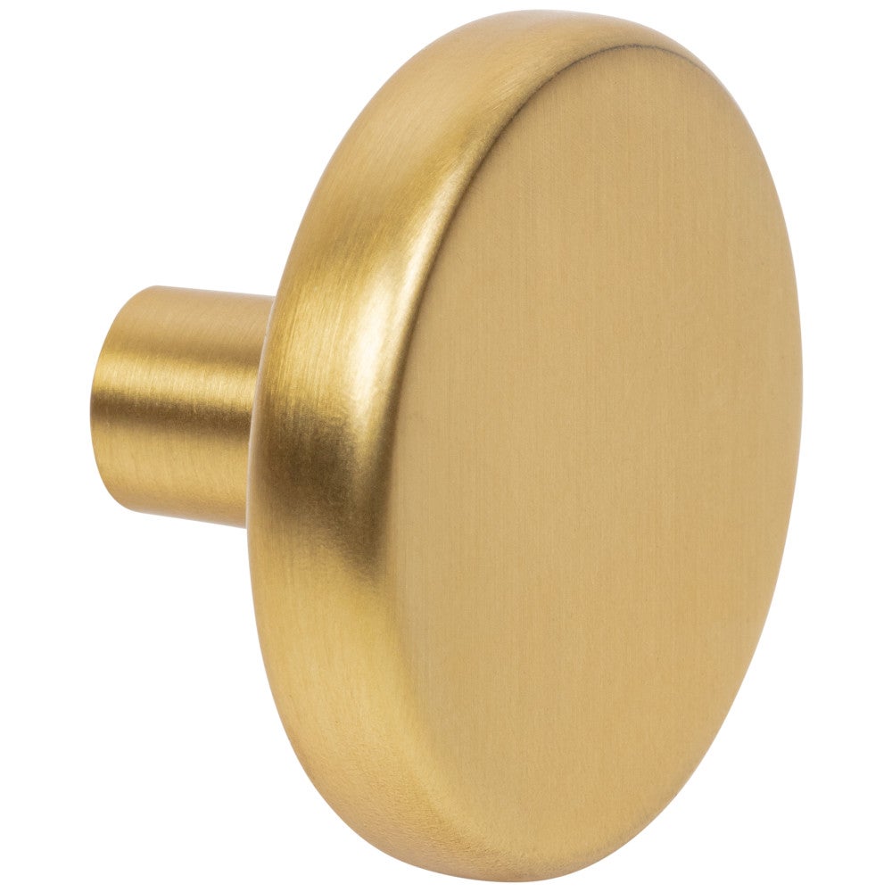 Hardware Resources 1-1/4" Diameter Satin Nickel Gibson Cabinet Knob
