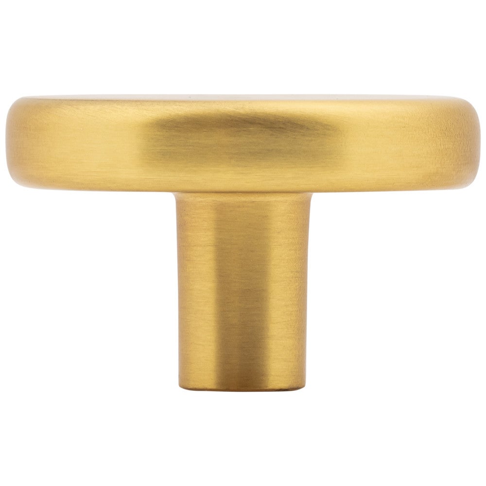 Hardware Resources 1-1/4" Diameter Satin Nickel Gibson Cabinet Knob