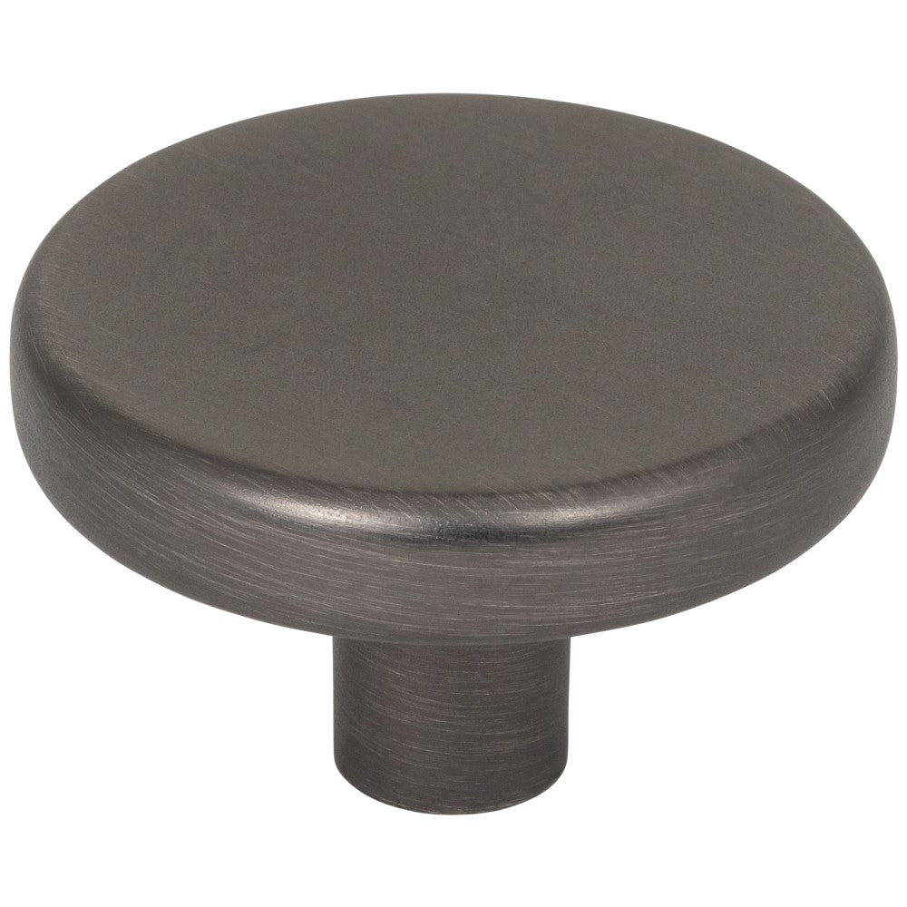 Hardware Resources 1-1/4" Diameter Satin Nickel Gibson Cabinet Knob