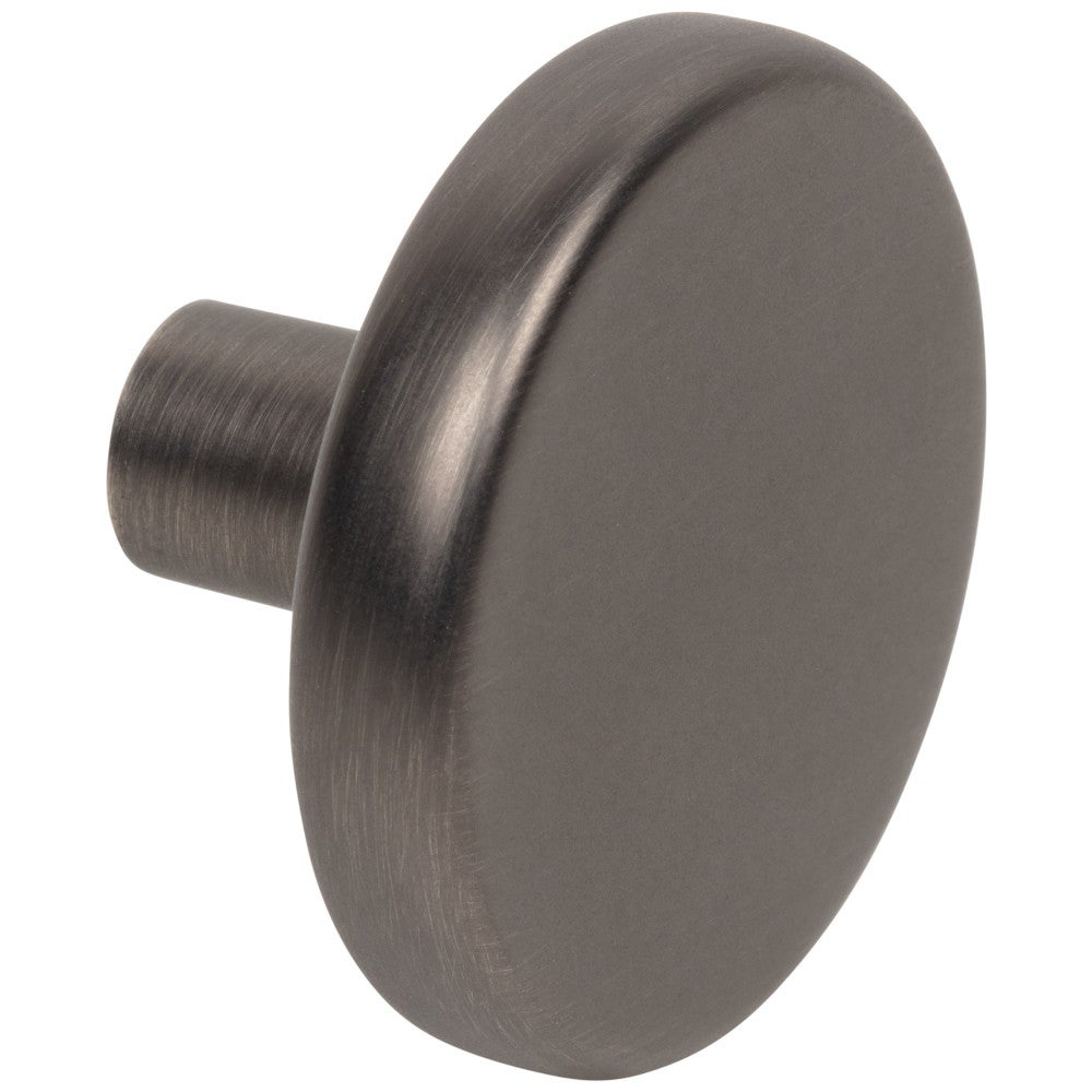 Hardware Resources 1-1/4" Diameter Satin Nickel Gibson Cabinet Knob