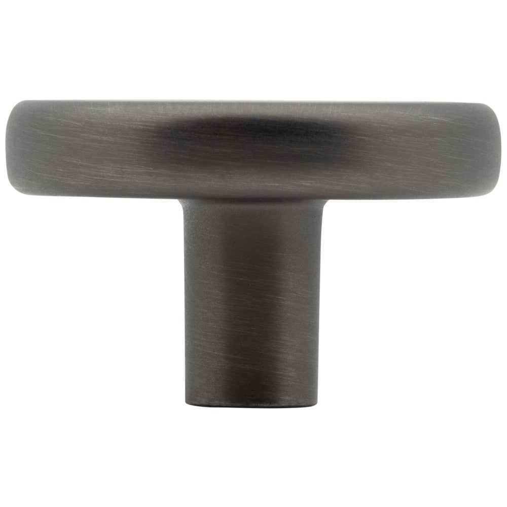 Hardware Resources 1-1/4" Diameter Satin Nickel Gibson Cabinet Knob