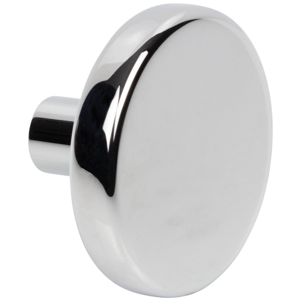 Hardware Resources 1-1/4" Diameter Satin Nickel Gibson Cabinet Knob