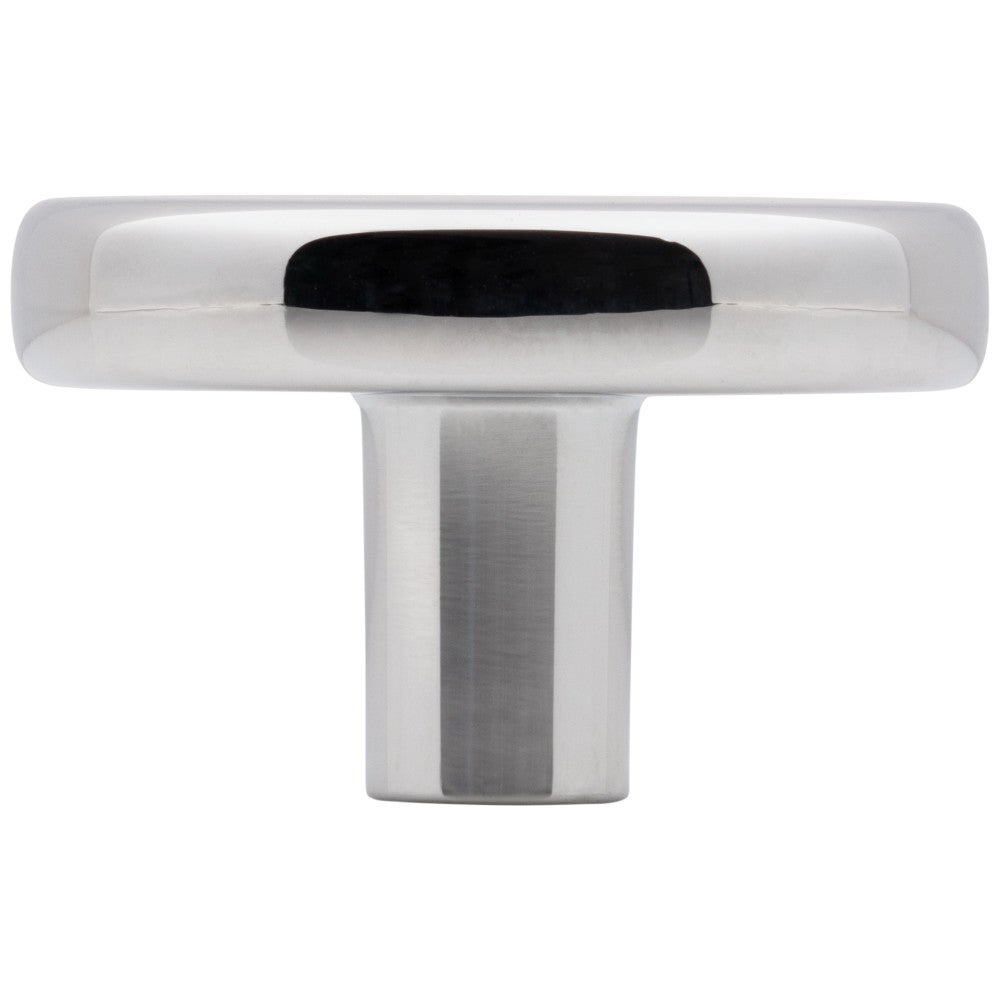 Hardware Resources 1-1/4" Diameter Satin Nickel Gibson Cabinet Knob