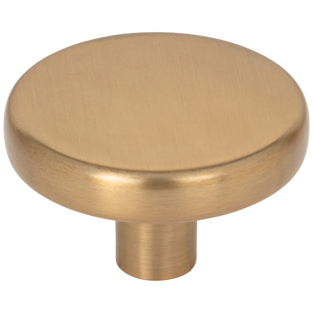 Hardware Resources 1-1/4" Diameter Satin Nickel Gibson Cabinet Knob