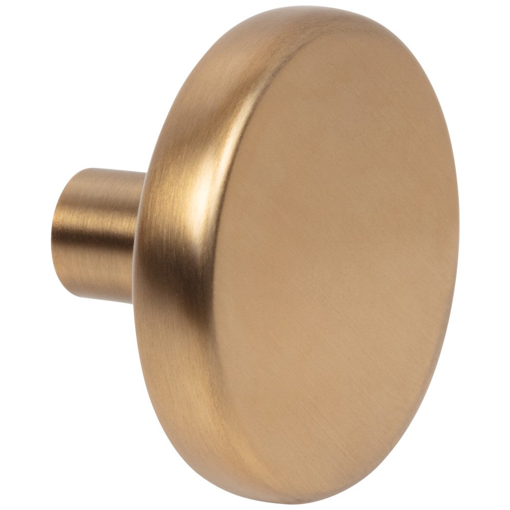 Hardware Resources 1-1/4" Diameter Satin Nickel Gibson Cabinet Knob