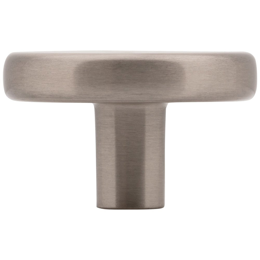 Hardware Resources 1-1/4" Diameter Satin Nickel Gibson Cabinet Knob