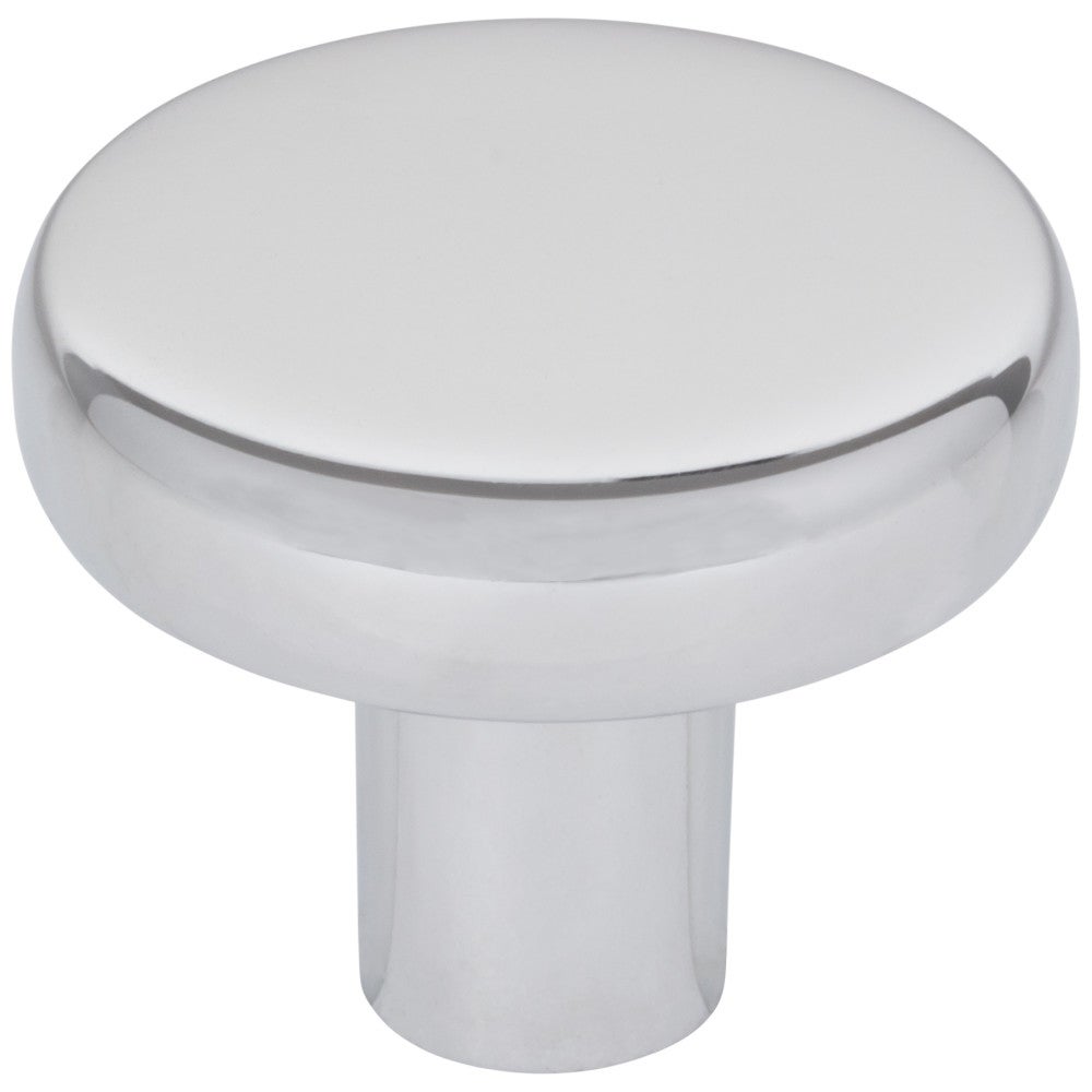 Hardware Resources 1-1/4" Diameter Satin Nickel Gibson Cabinet Knob