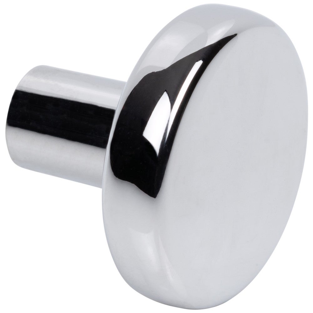 Hardware Resources 1-1/4" Diameter Satin Nickel Gibson Cabinet Knob
