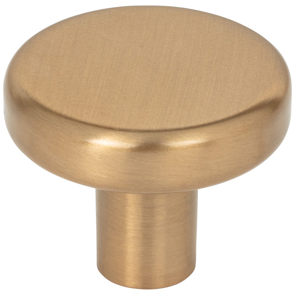 Hardware Resources 1-1/4" Diameter Satin Nickel Gibson Cabinet Knob
