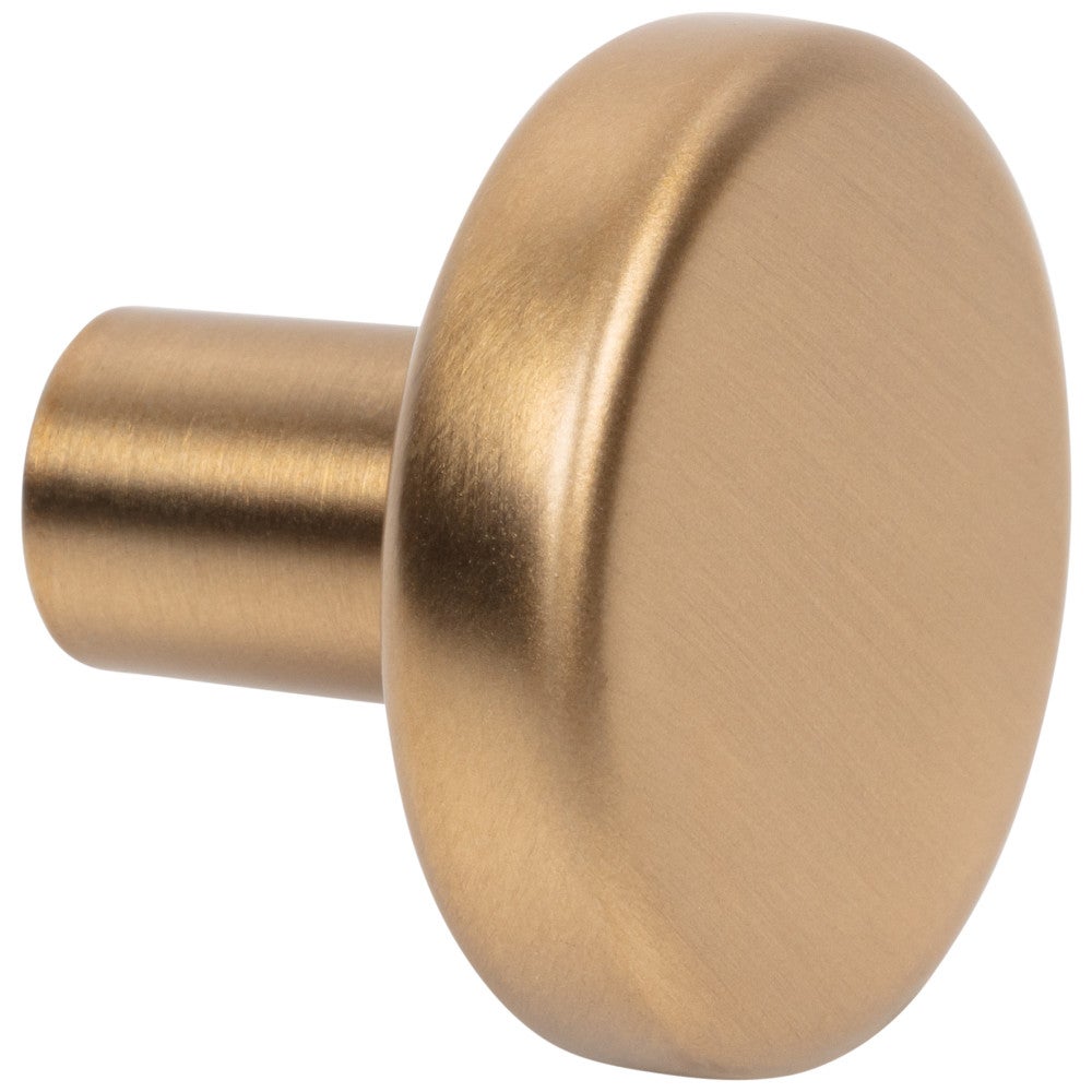 Hardware Resources 1-1/4" Diameter Satin Nickel Gibson Cabinet Knob