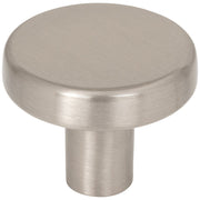 Hardware Resources 1-1/4" Diameter Satin Nickel Gibson Cabinet Knob