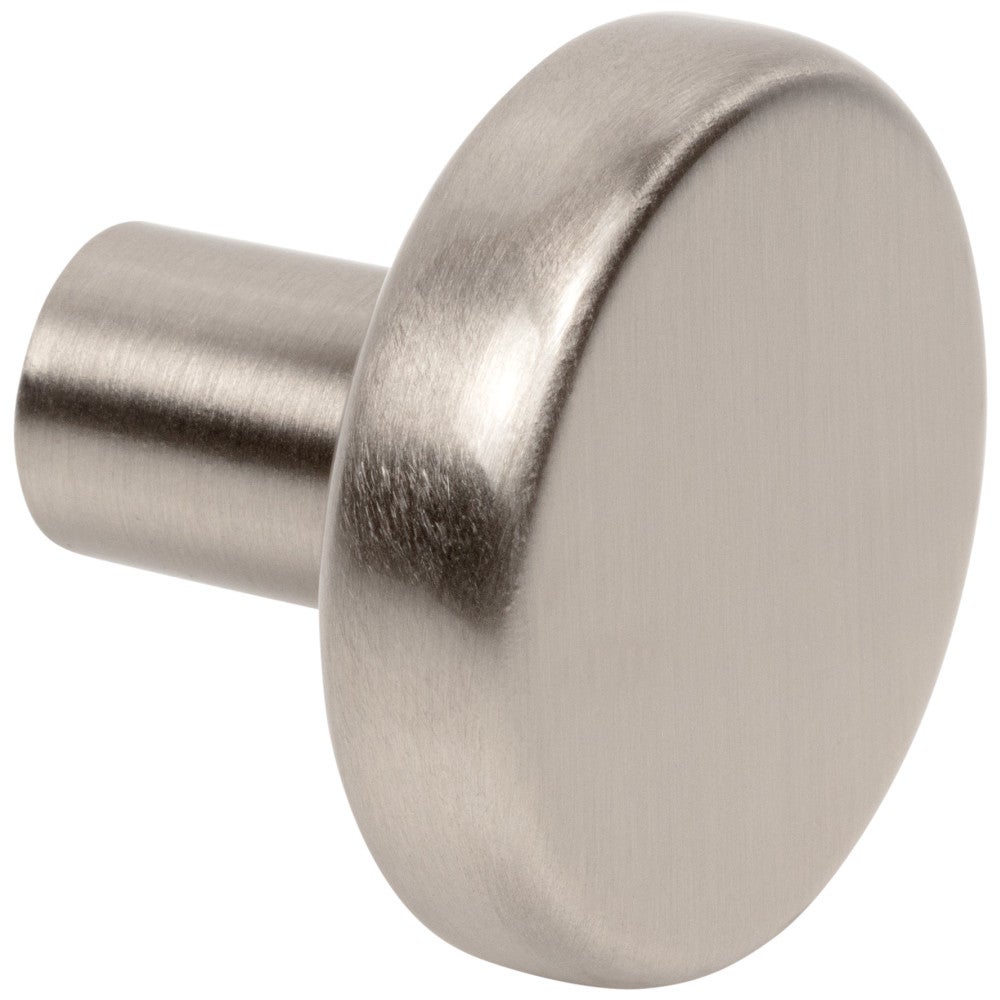 Hardware Resources 1-1/4" Diameter Satin Nickel Gibson Cabinet Knob