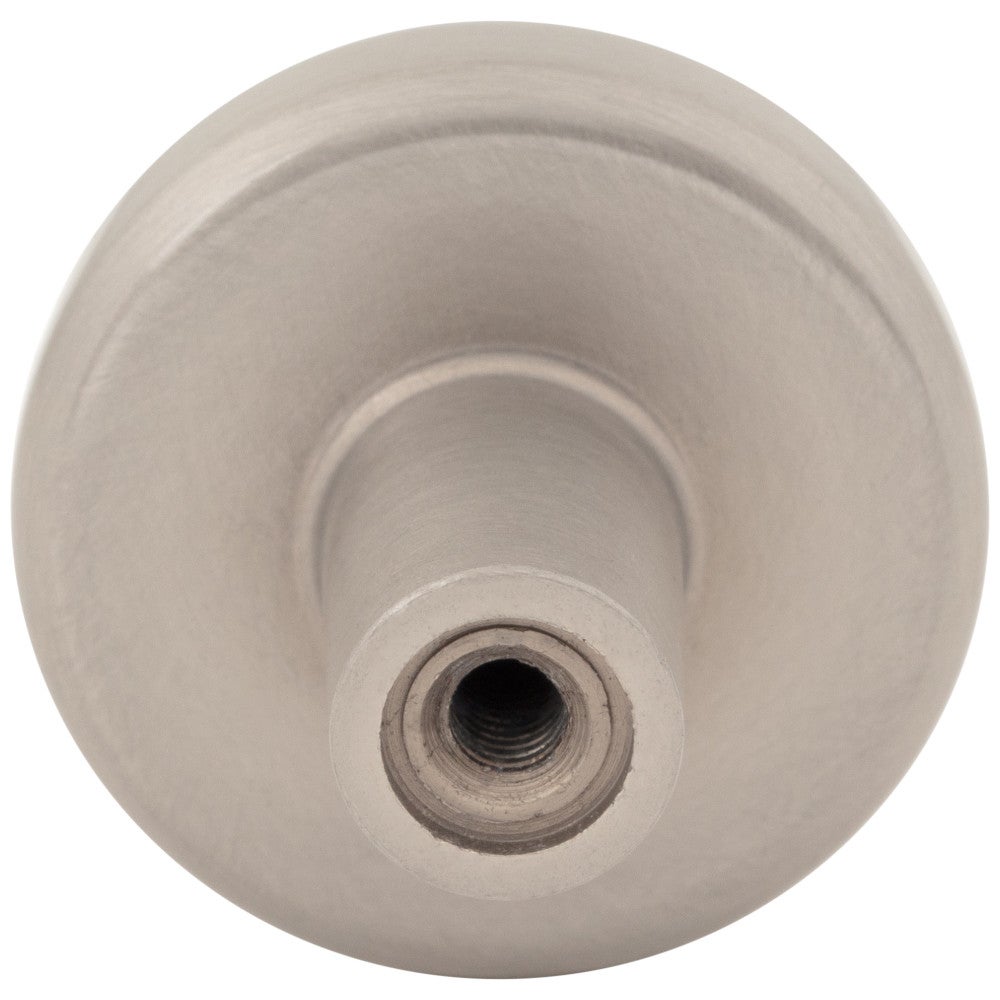 Hardware Resources 1-1/4" Diameter Satin Nickel Gibson Cabinet Knob