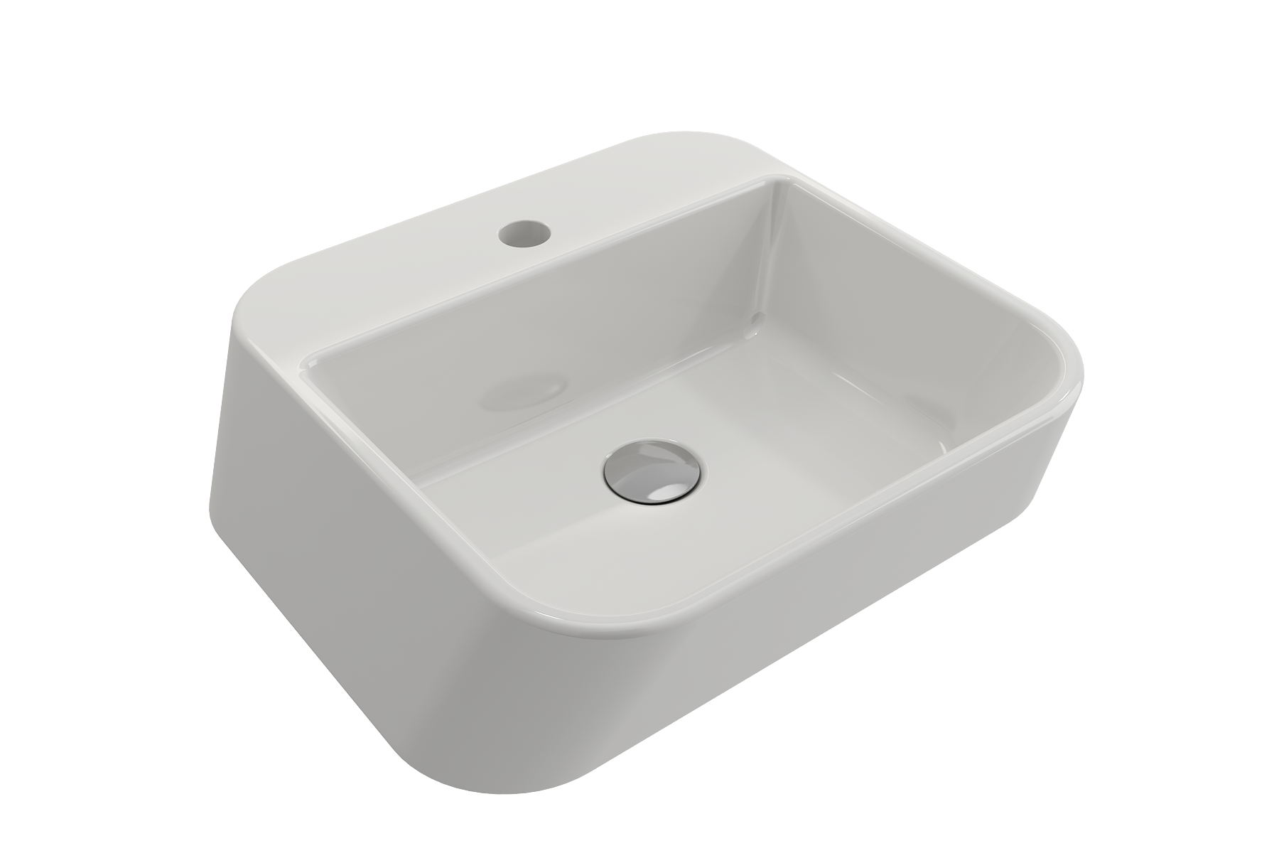 Firenze Vessel Fireclay 19.75 in. 1-Hole 1074