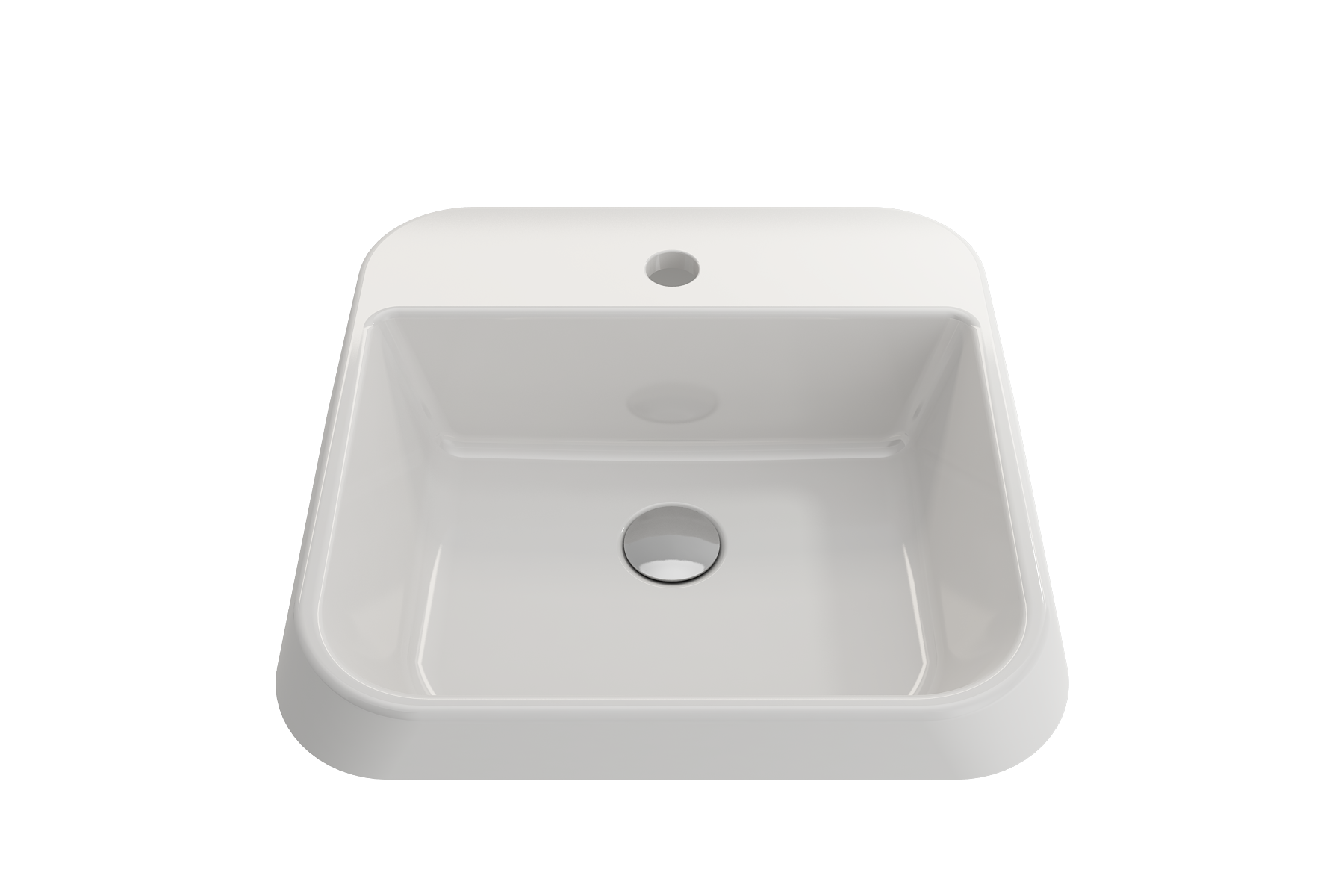 Firenze Vessel Fireclay 19.75 in. 1-Hole 1074