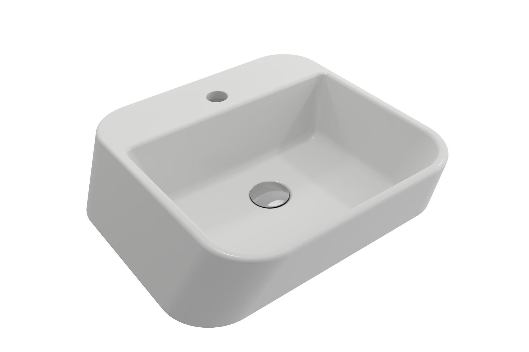 Firenze Vessel Fireclay 19.75 in. 1-Hole 1074