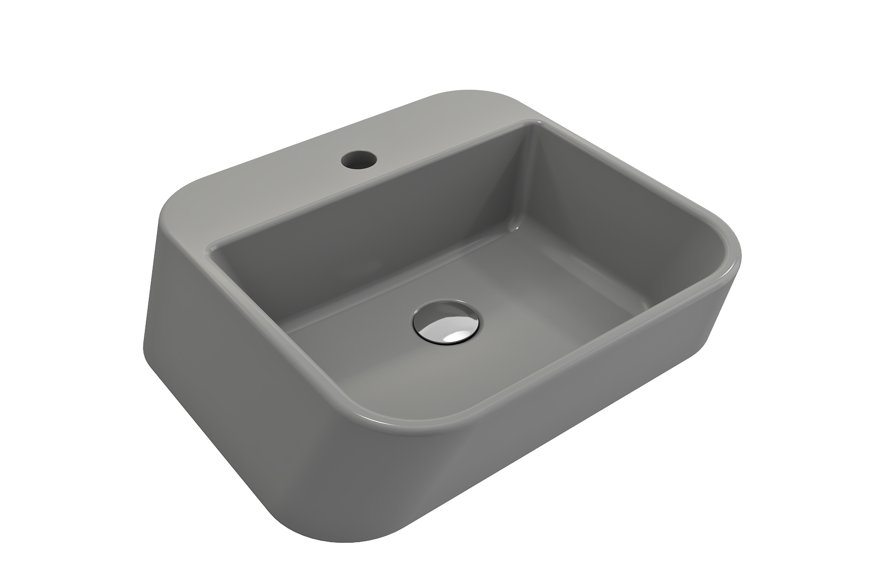 Firenze Vessel Fireclay 19.75 in. 1-Hole 1074